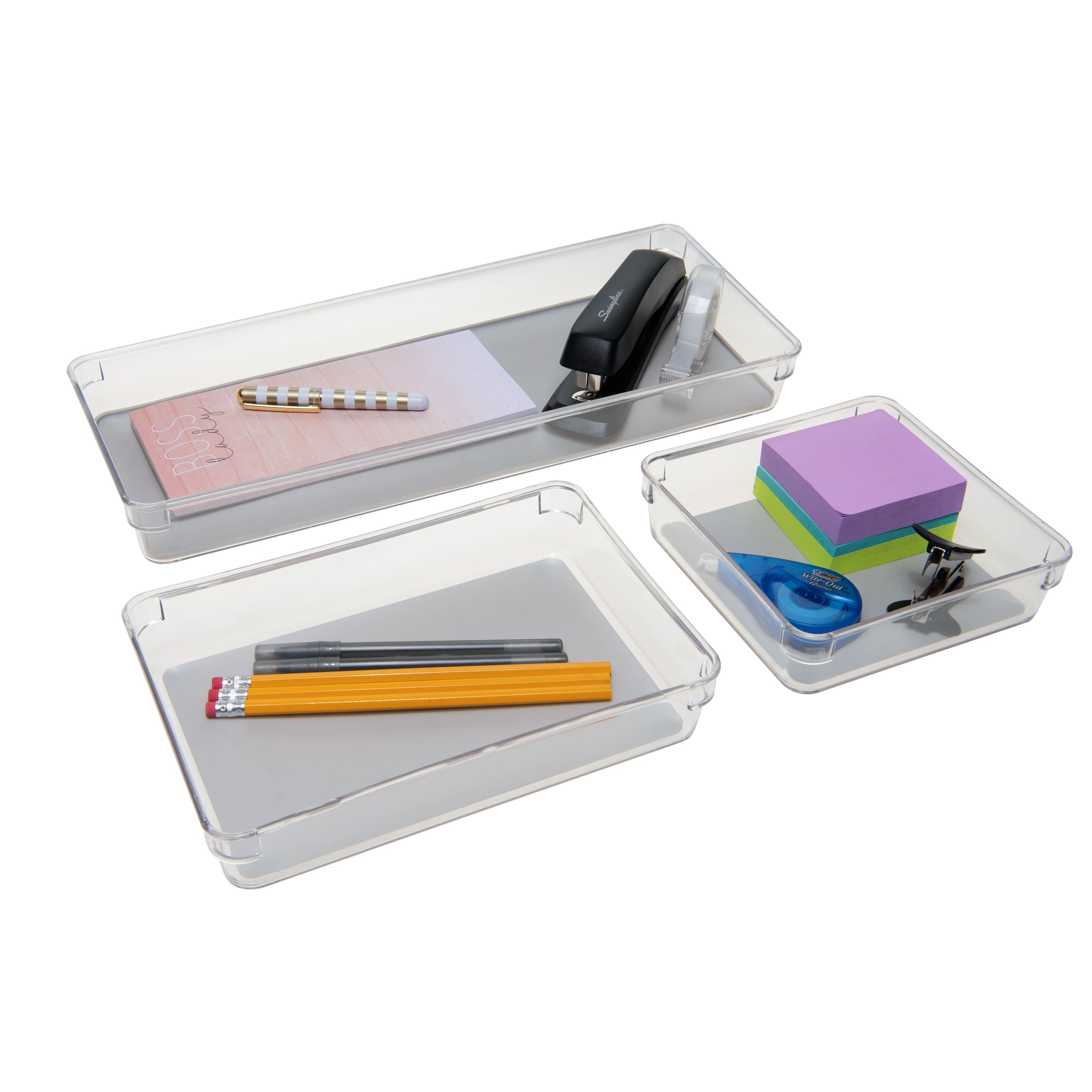 Simplify Multipurpose Drawer Organizers, 3ct.