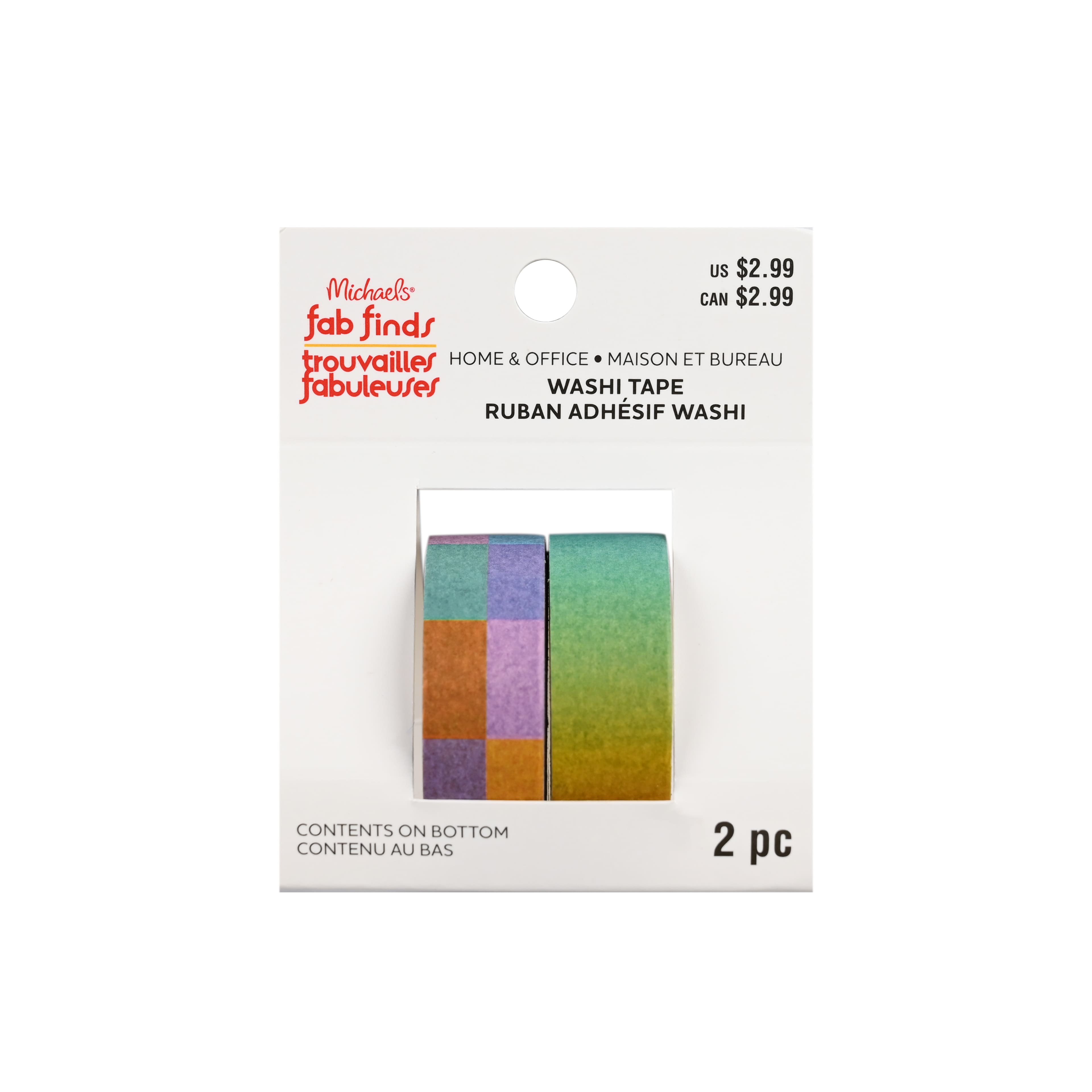 Assorted Washi Tape Set by Fab Finds, 1pc.