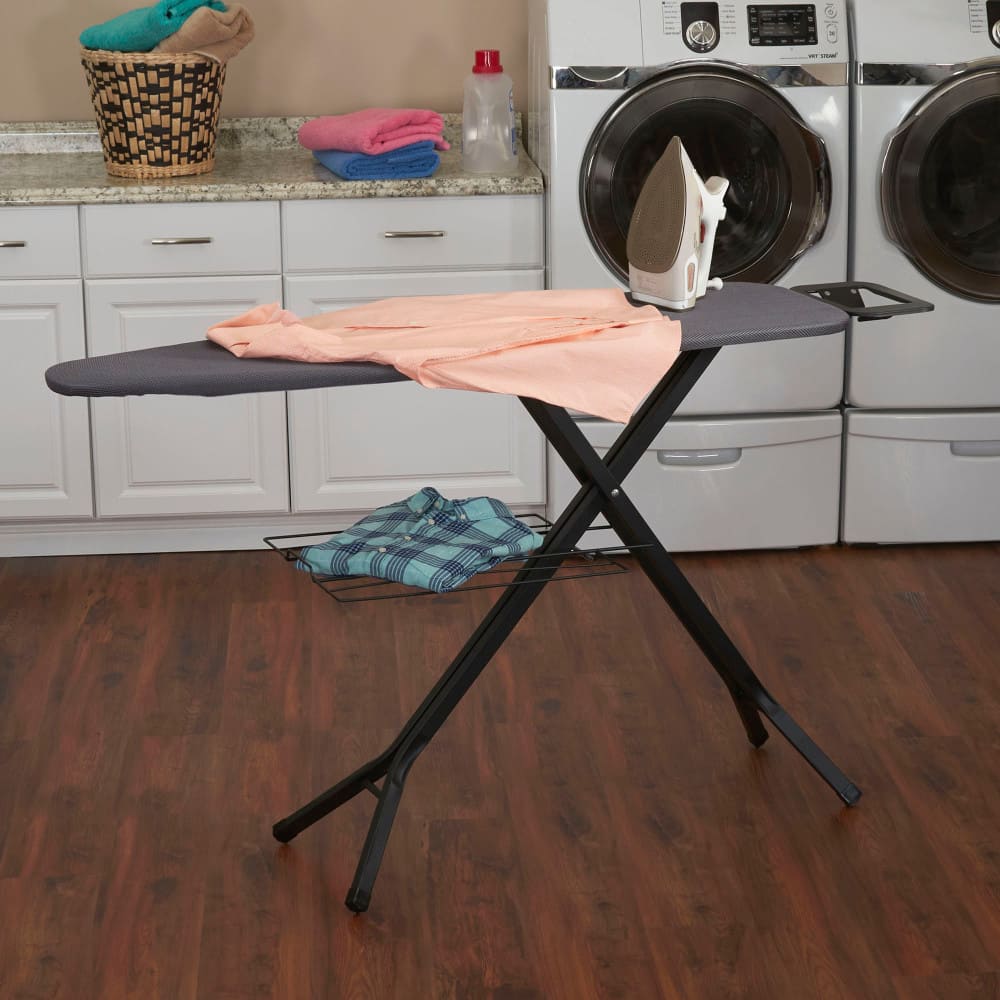 Household Essentials Deluxe Ironing Board with Mesh Steel Top