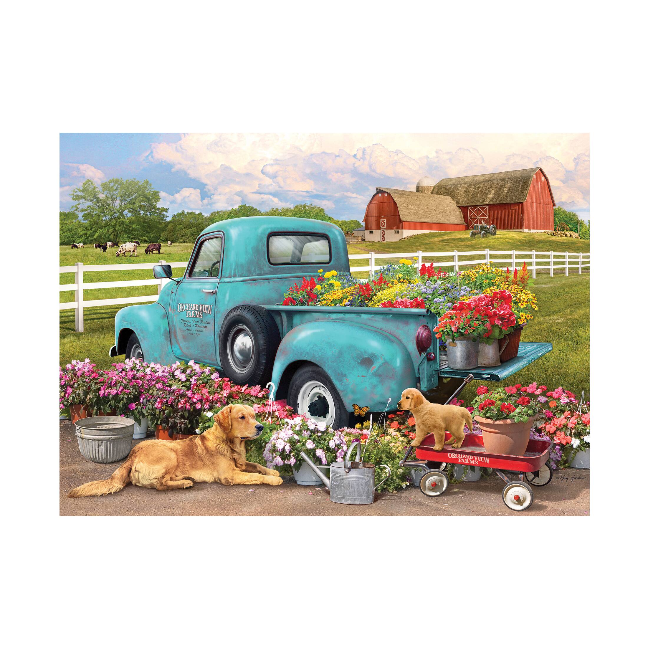 Greg Giordano - Flower Truck Puzzle: 1000 Pcs