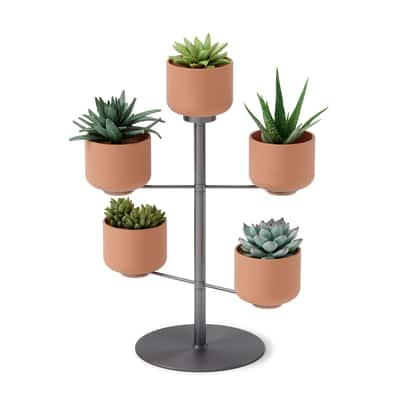 Umbra Titanium Terrapotta Tabletop Planter | Michaels