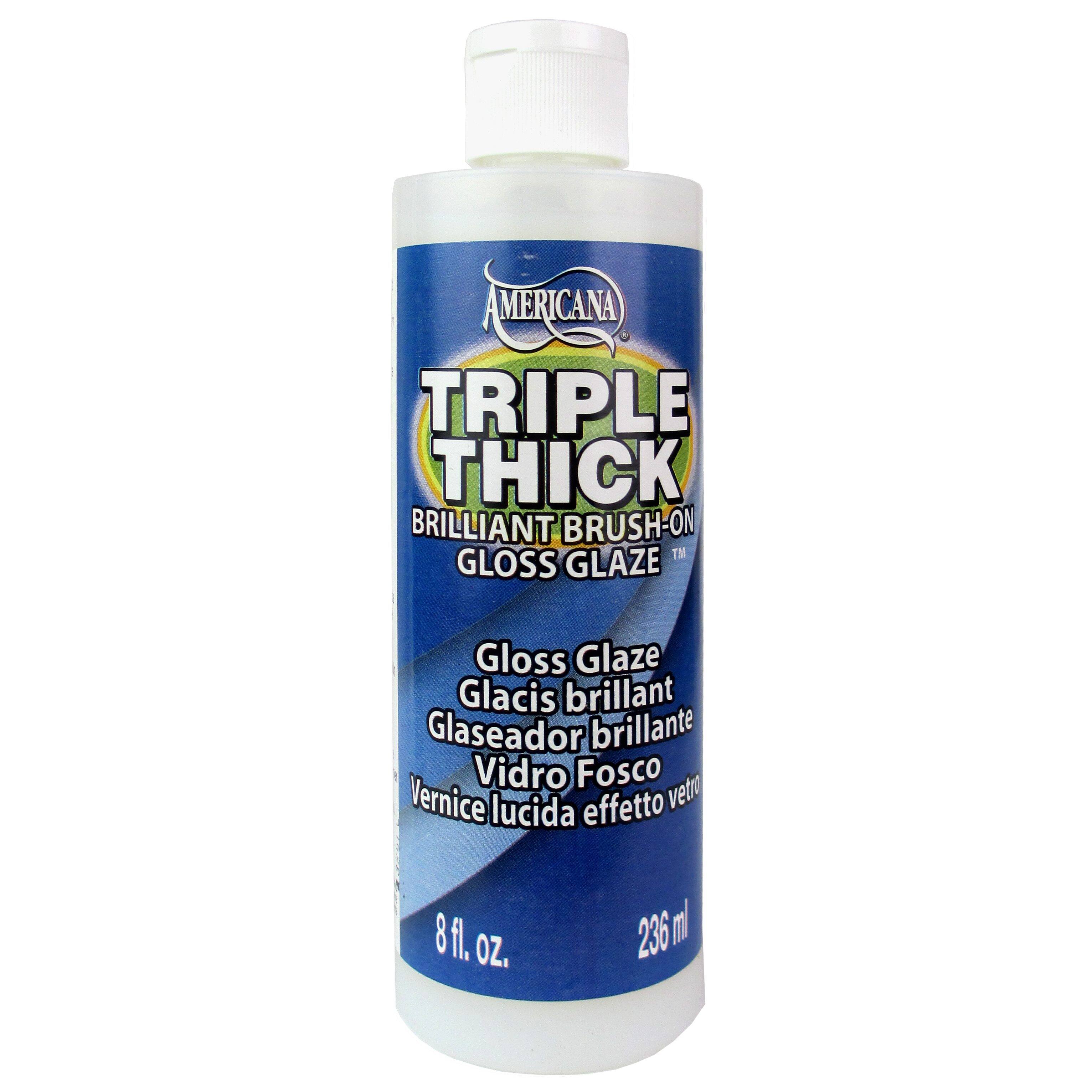 DecoArt® Triple Thick Gloss Glaze, 8oz. Finishes Michaels