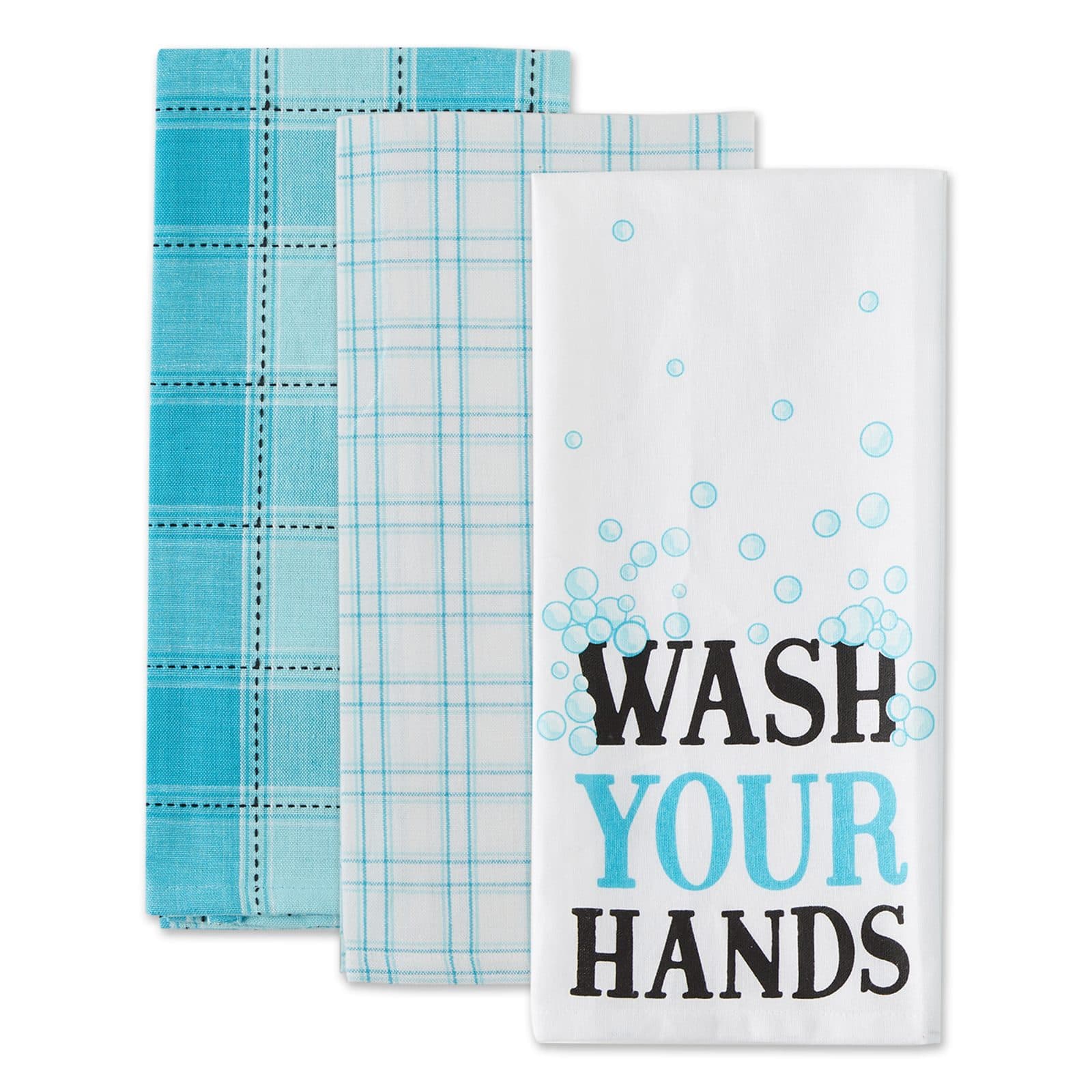 DII&#xAE; Wash Your Hands Dishtowel Set