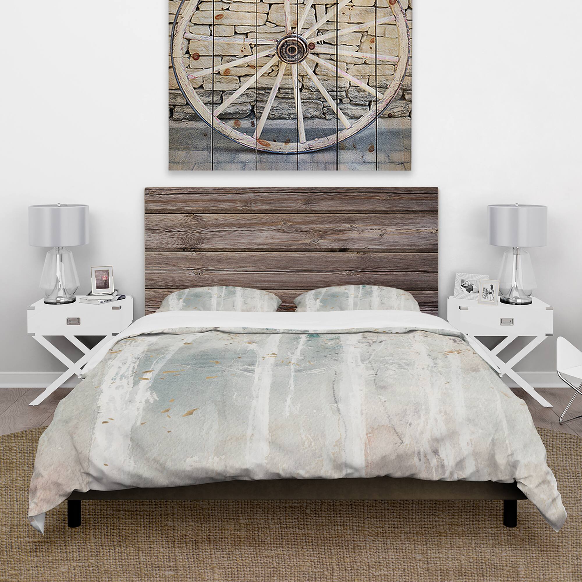 Designart &#x27;Carbon Loft Gigliotti Farmhouse Bedding Set