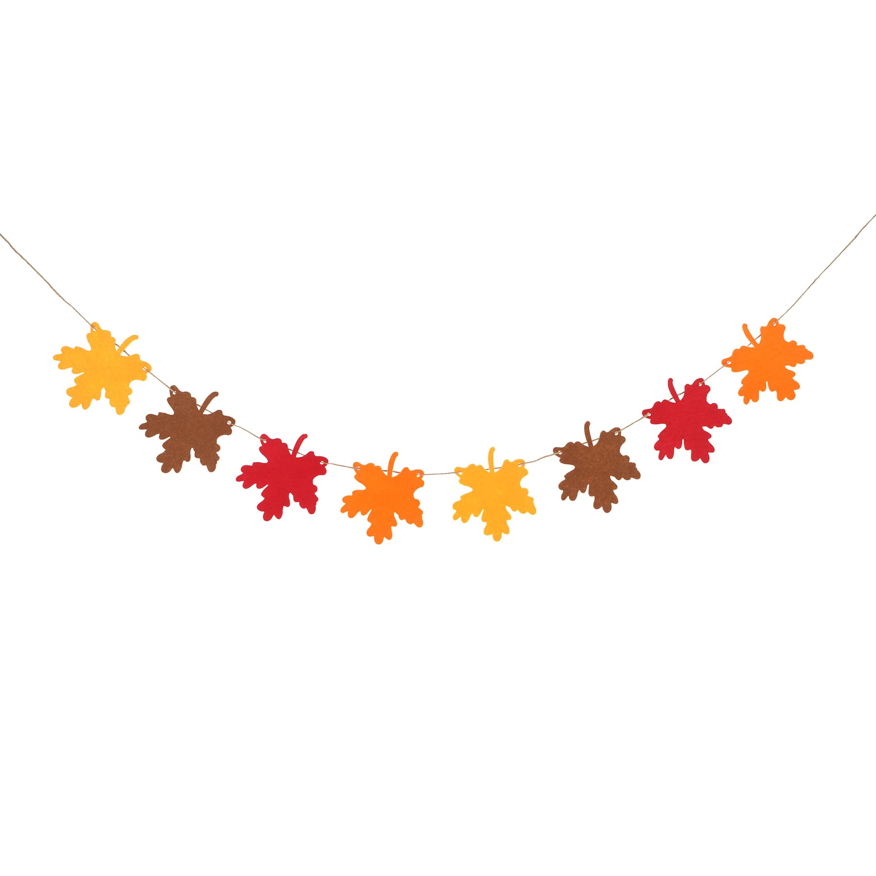 5ft. Felt Fall Leaf Garland by Celebrate It&#x2122;