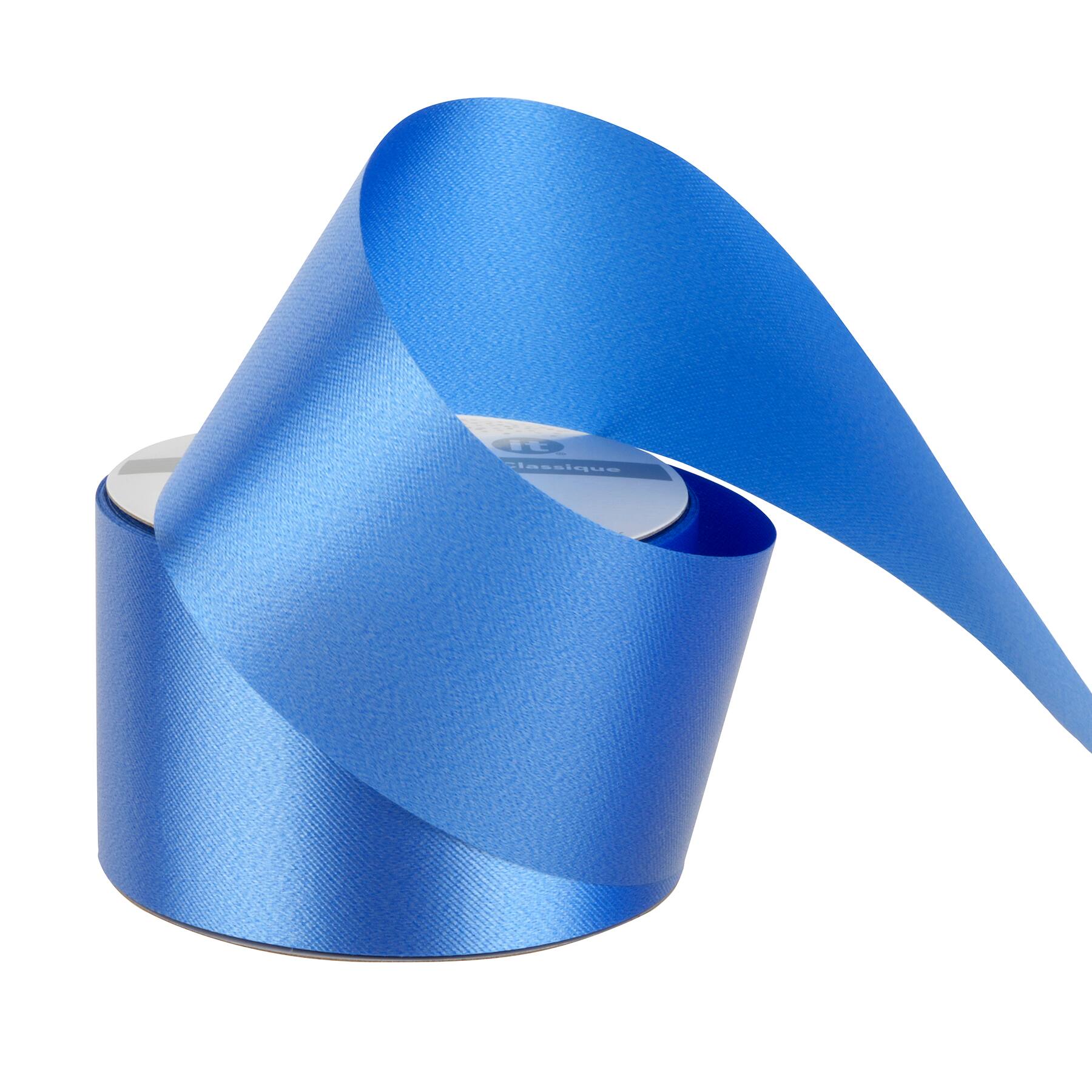 2.5" x 50yd. Satin Floral Ribbon by Celebrate It®