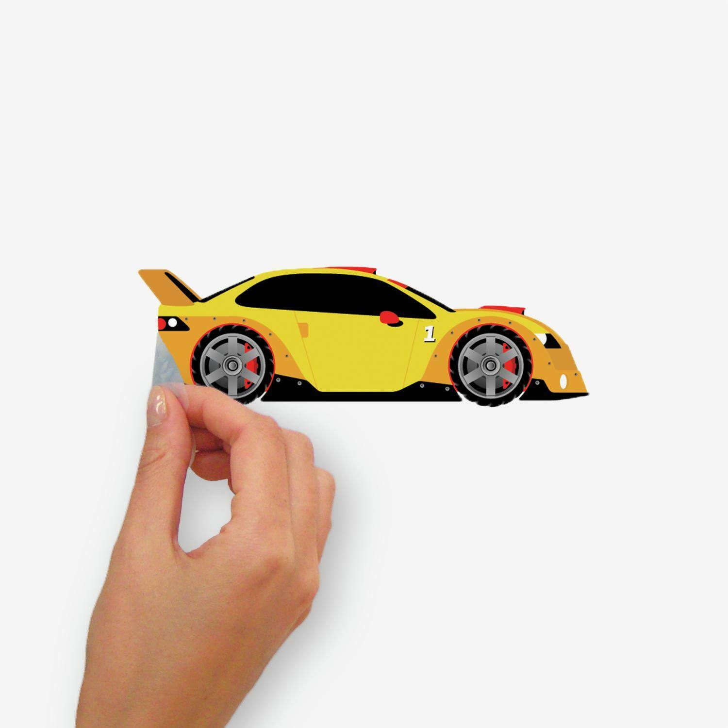 RoomMates Cars &#x26; Trucks Peel &#x26; Stick Giant Wall Decals