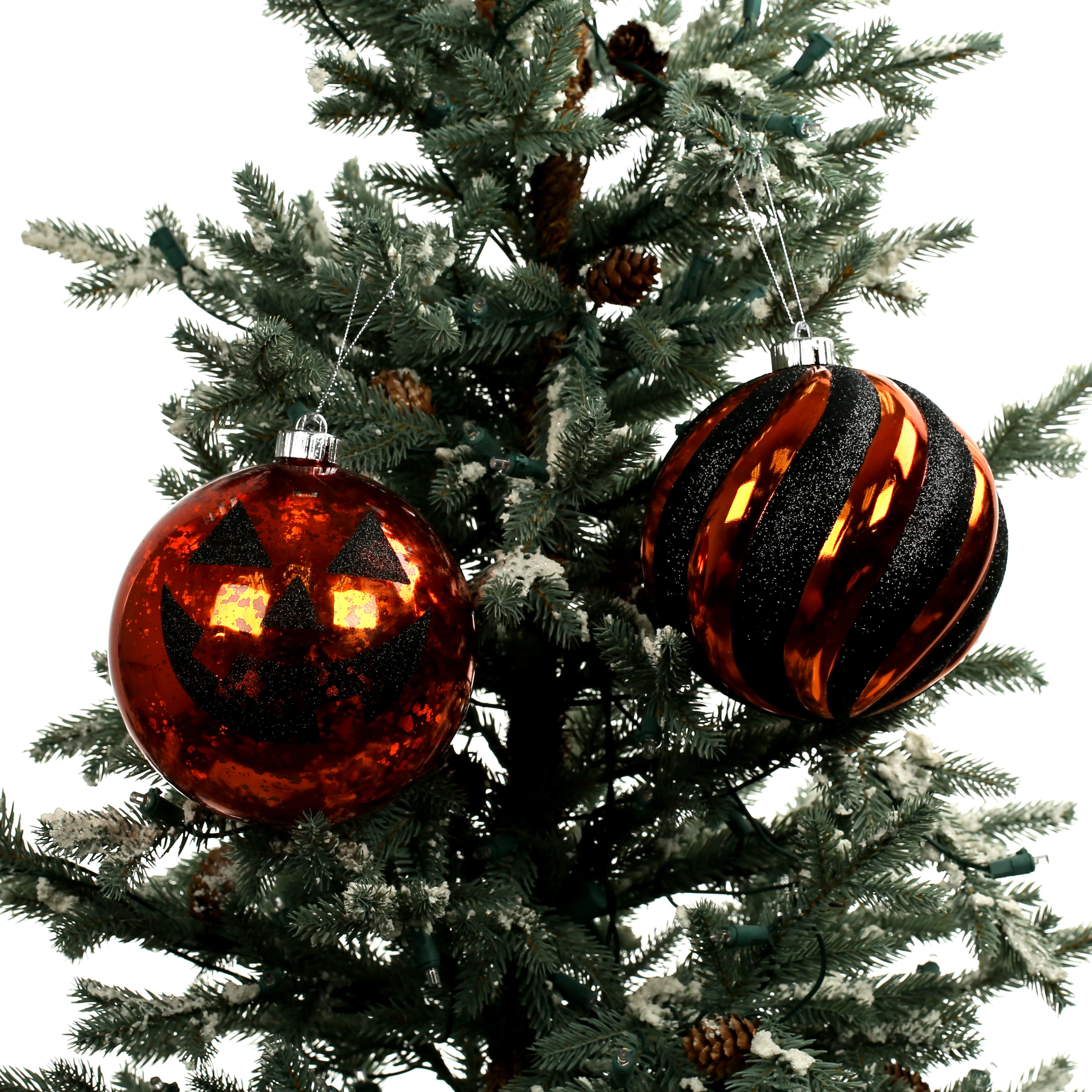 6" Black & Plastic Ball Ornament Set by Ashland