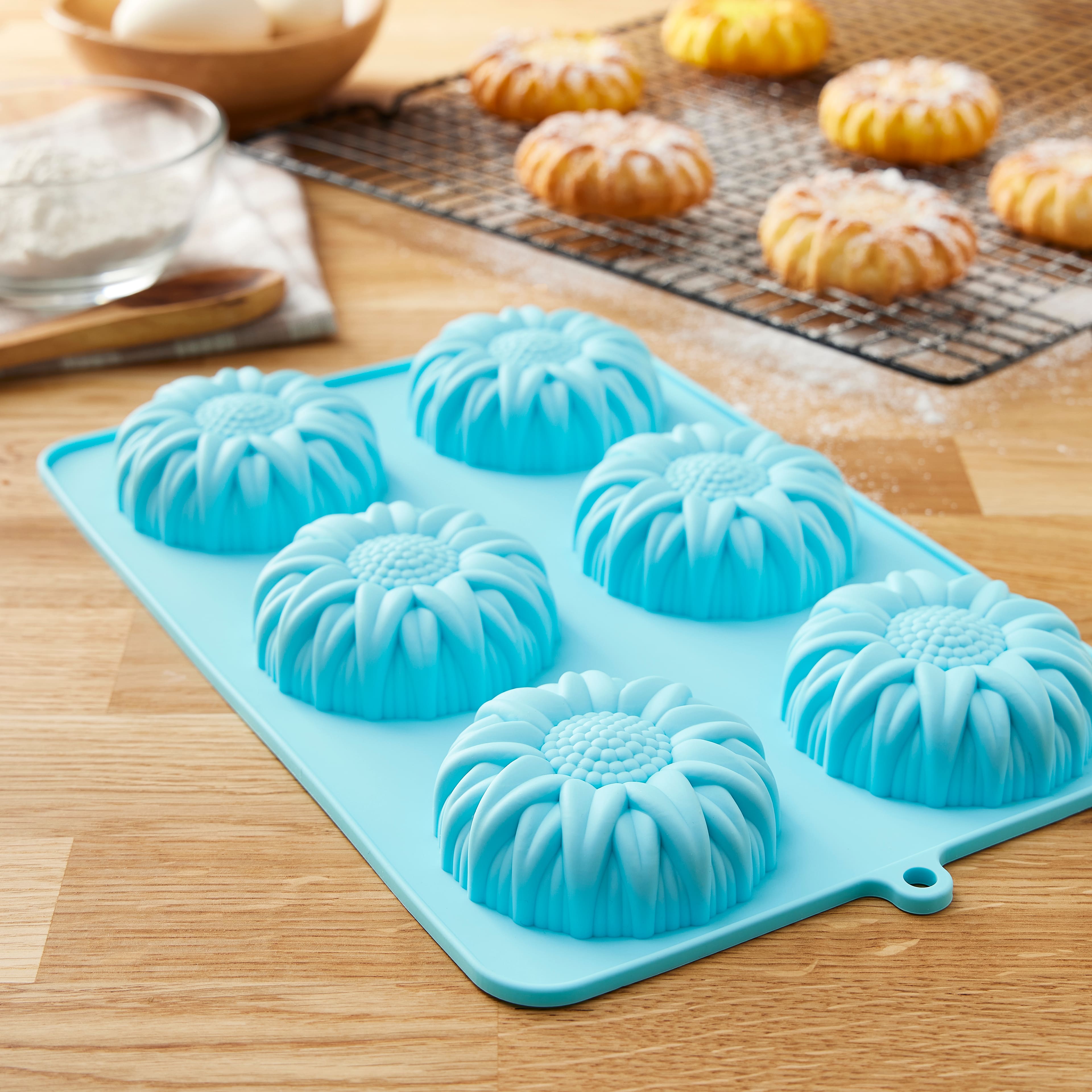 Narcissus, Sunflower, & Rose Silicone Chocolate Mold – Bake Supply Plus