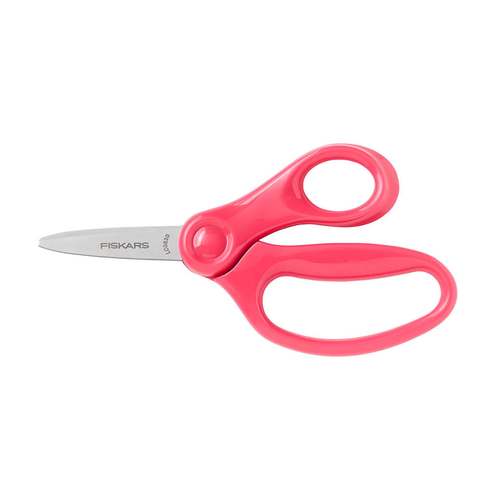 Pack of 12 Pointed School Left and Right Handed Kids Scissors Assorted Colors 5 Pointed