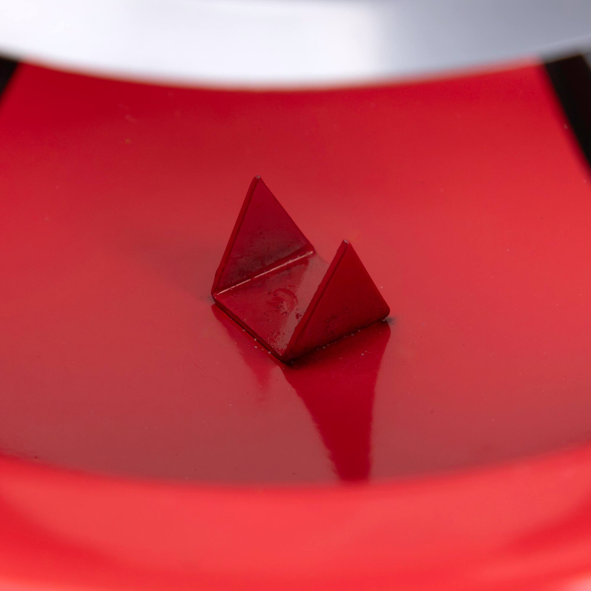 Metal Tree Stand for Live Christmas Trees - 22" - Red and Green