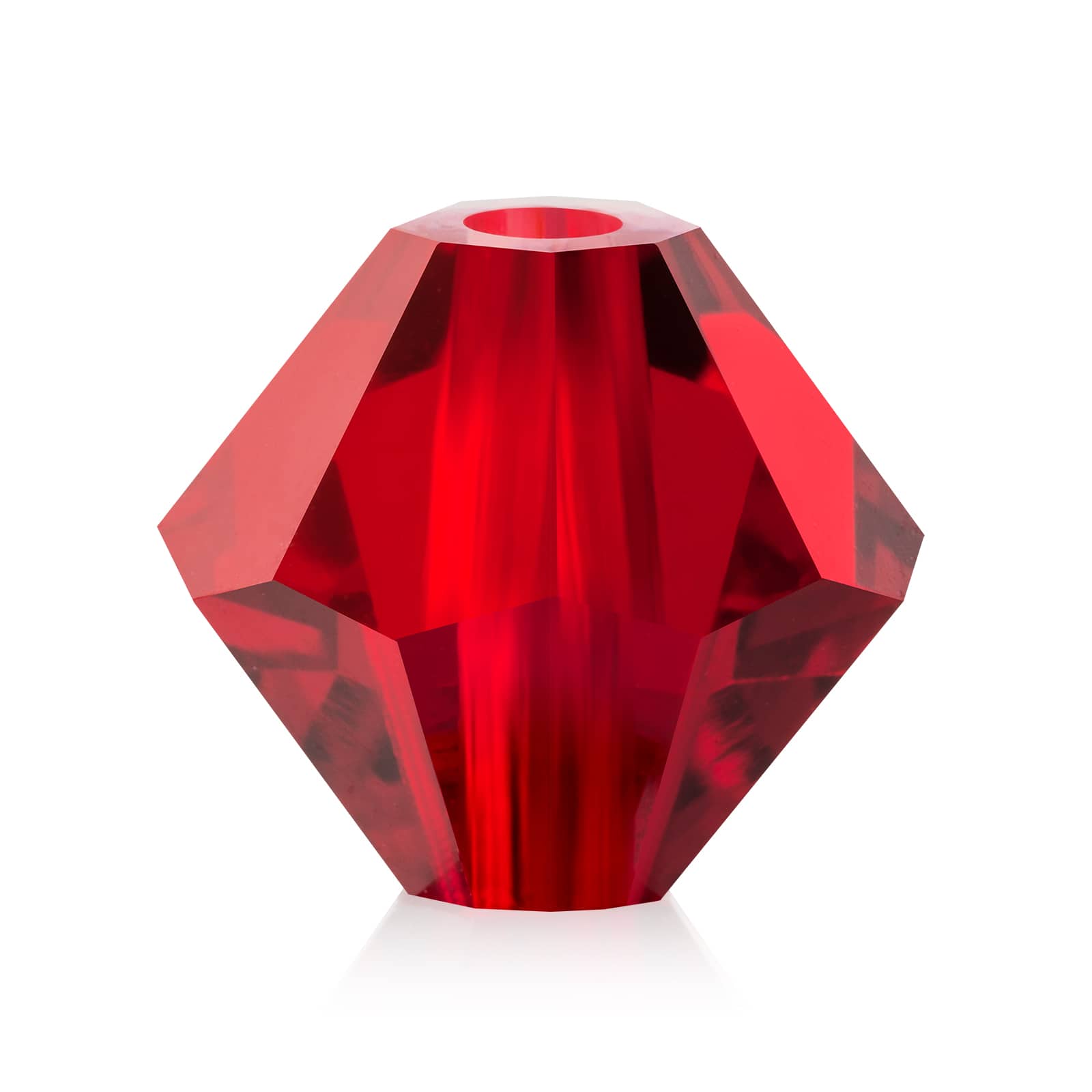 John Bead Preciosa 6mm Czech Crystal Rondelle Beads, 36ct.