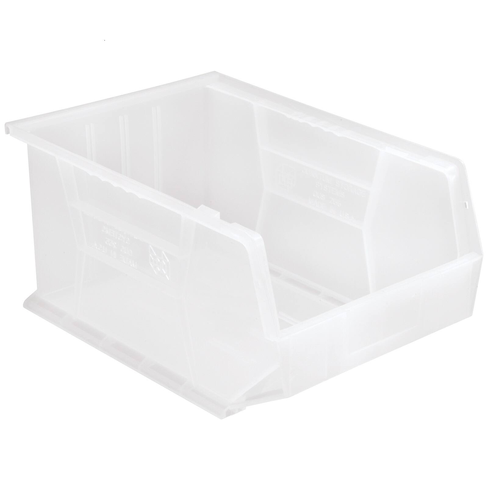 Quantum Storage Systems® Clear ULTRA Stack & Hang Bins