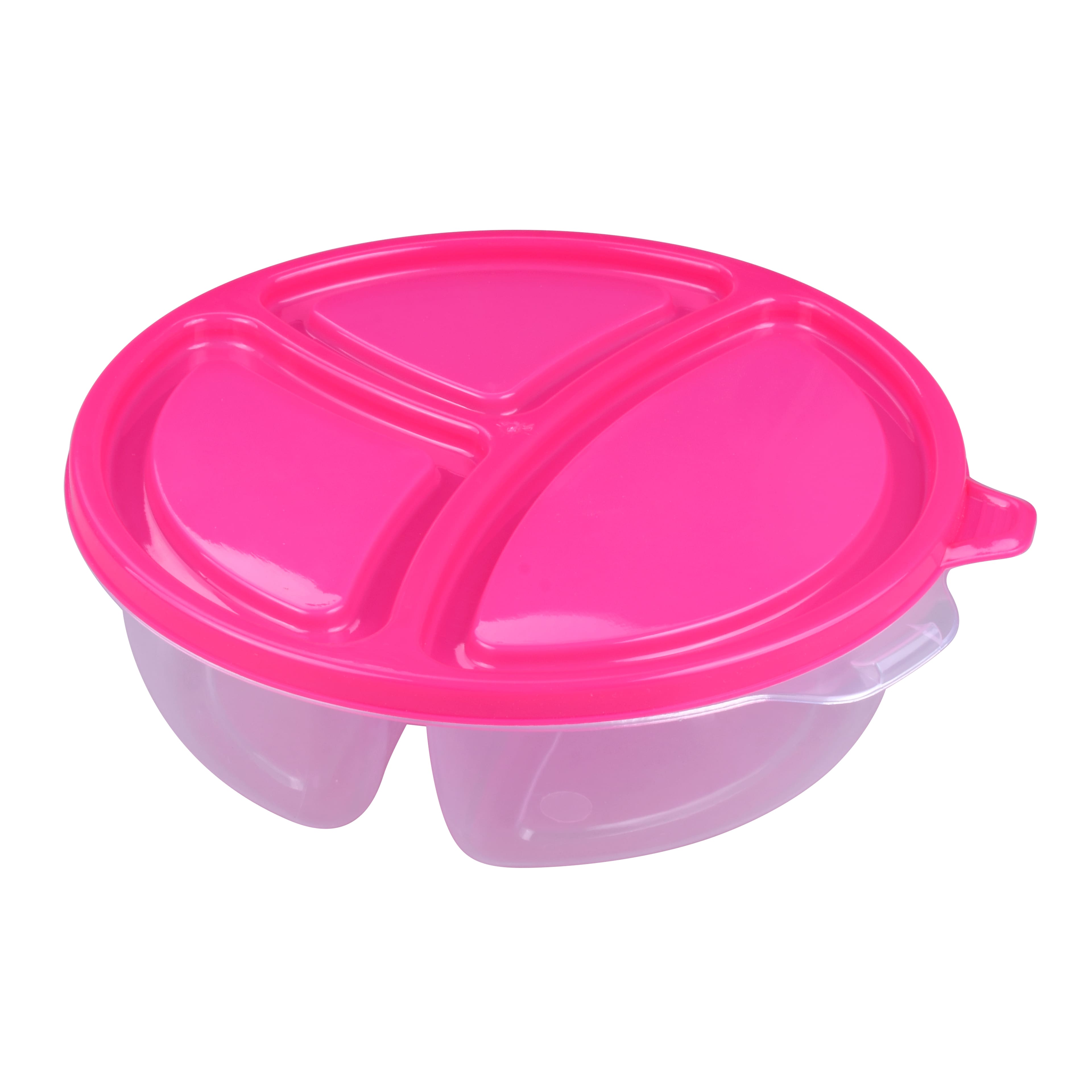 9&#x22; Green &#x26; Pink Storage Container Set by Makery&#x2122;