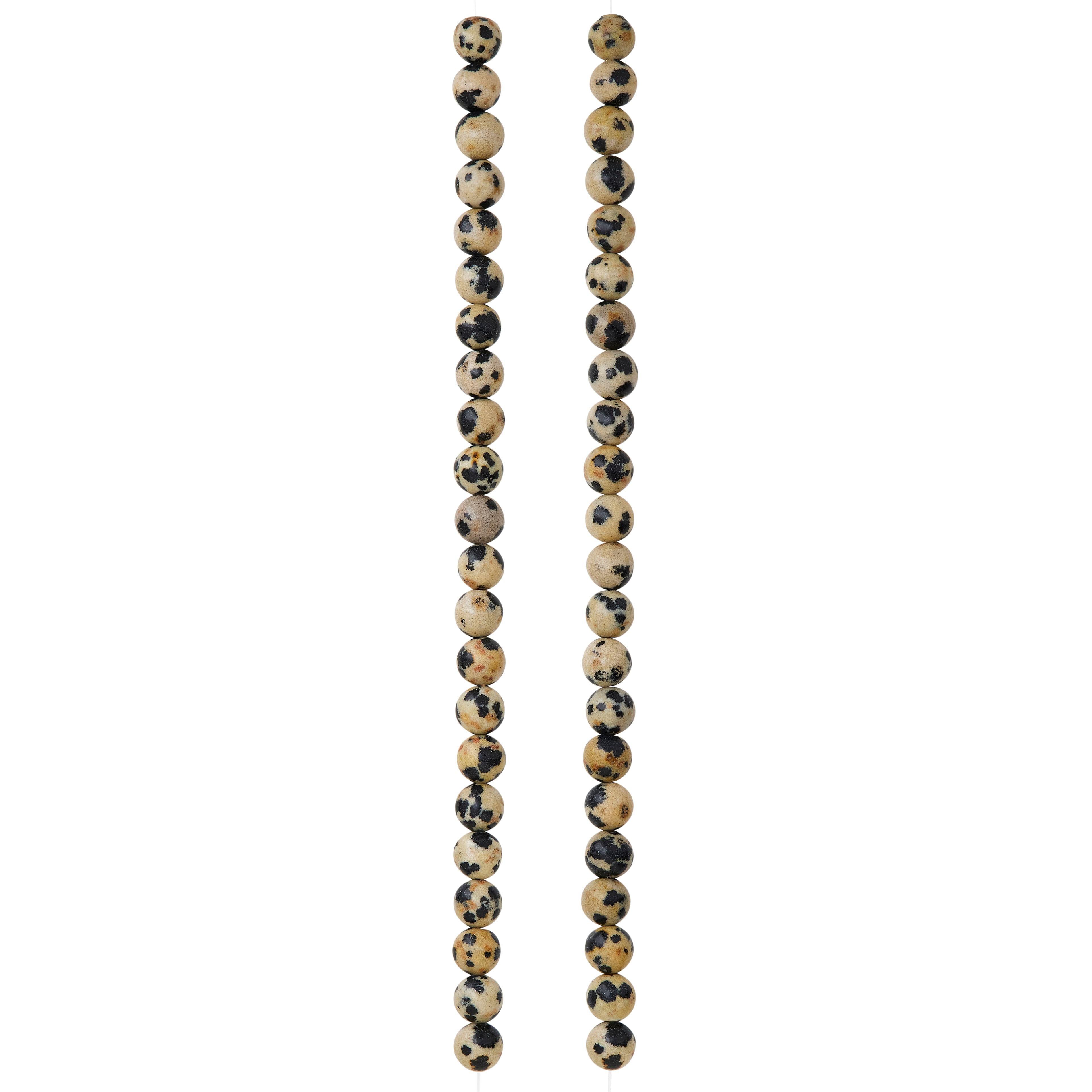 Dalmatian Jasper Round Beads, 6mm by Bead Landing&#x2122;