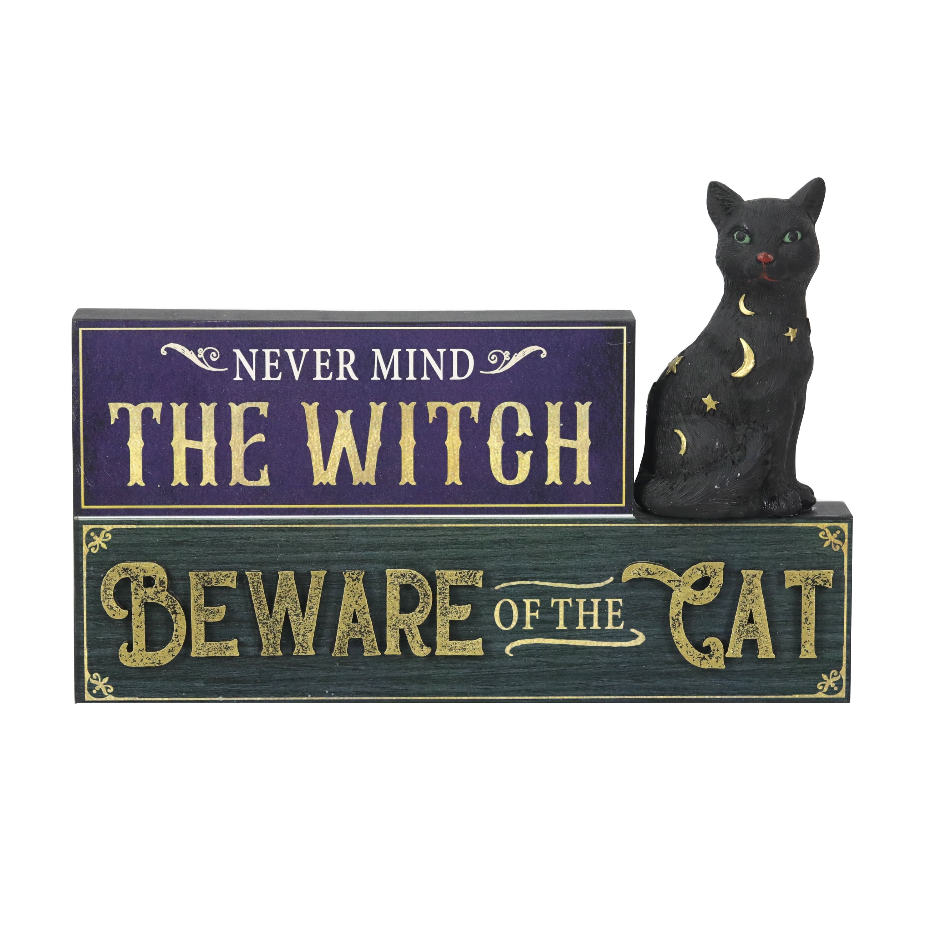 8&#x22; Beware of the Cat Tabletop Sign by Ashland&#xAE;