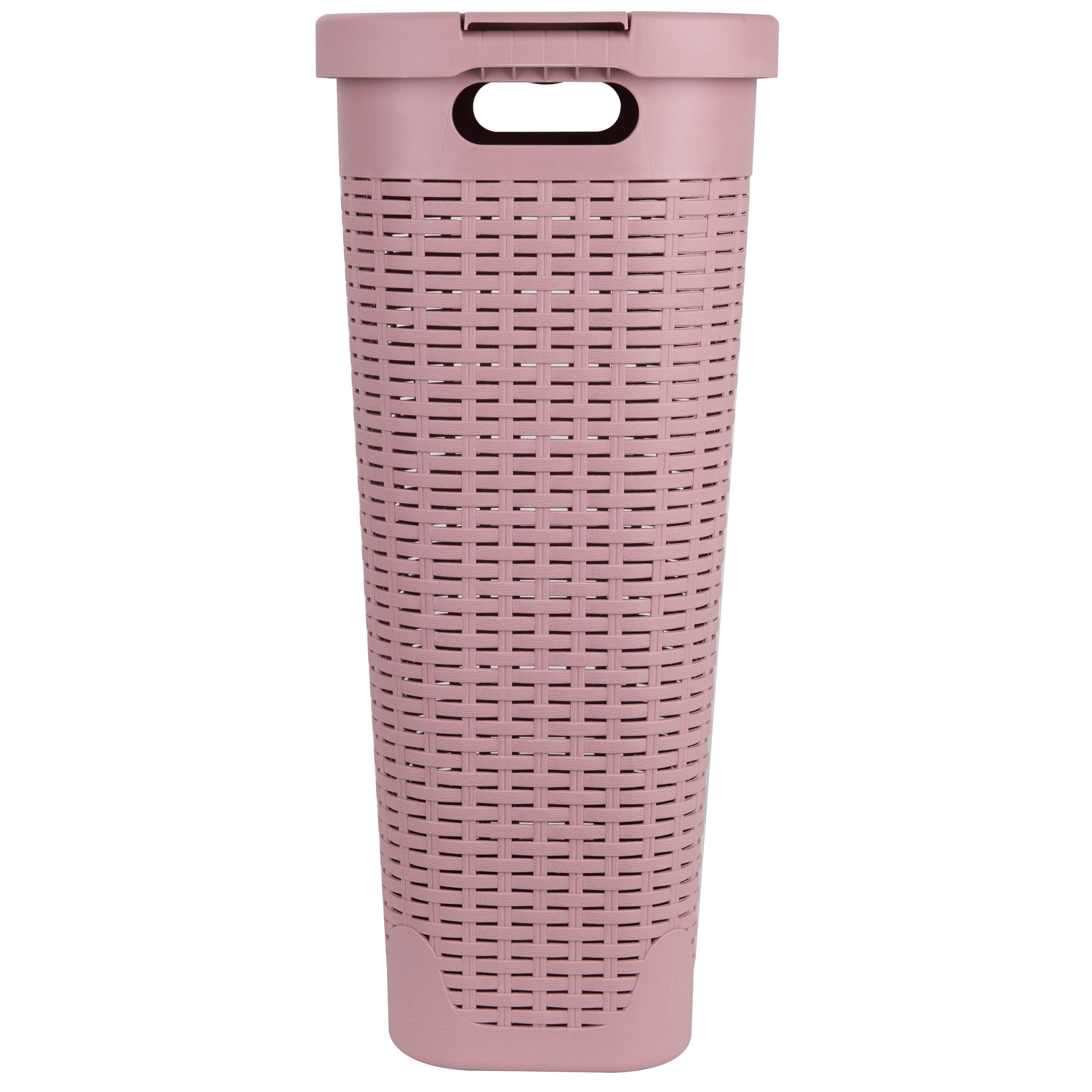 Mind Reader 23.5'' Slim Laundry Hamper with Cutout Handles