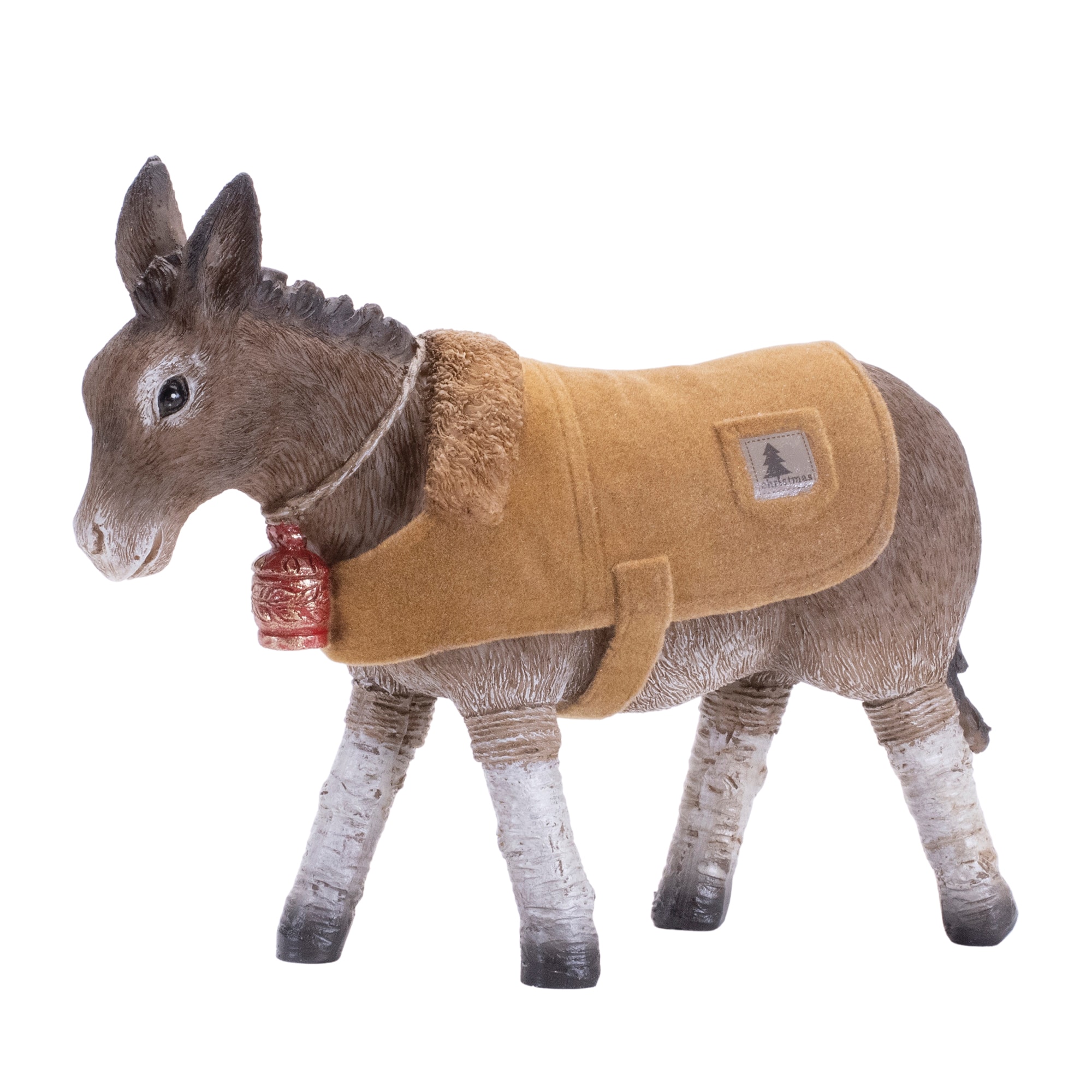 Farm Animal Figurines with Winter Coat, Set of 4