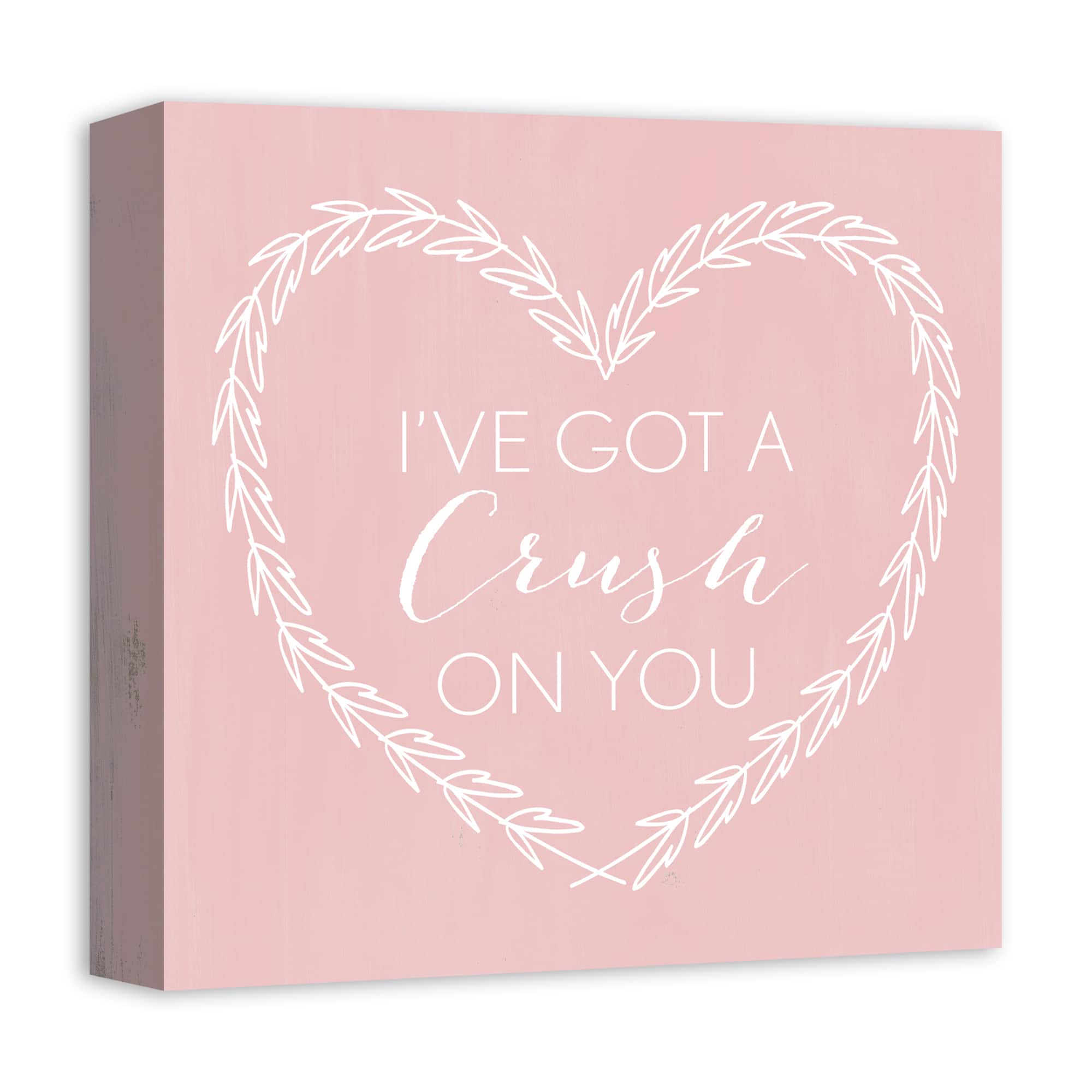 I've Got a Crush on You Canvas Wall Art