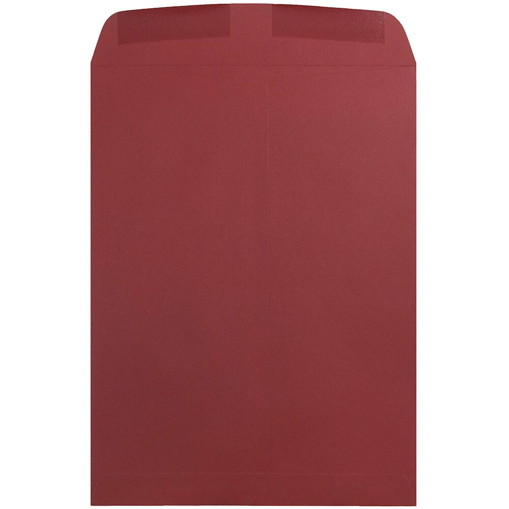 JAM Paper 10&#x22; x 13&#x22; Dark Red Open End Catalog Premium Envelopes