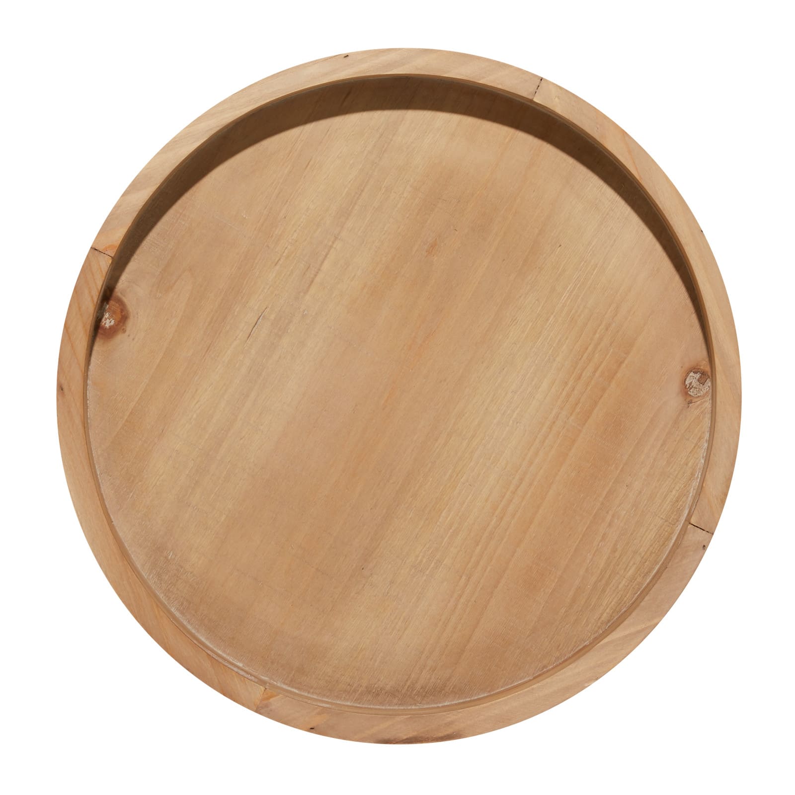 16" Black Industrial Compact Accent Table