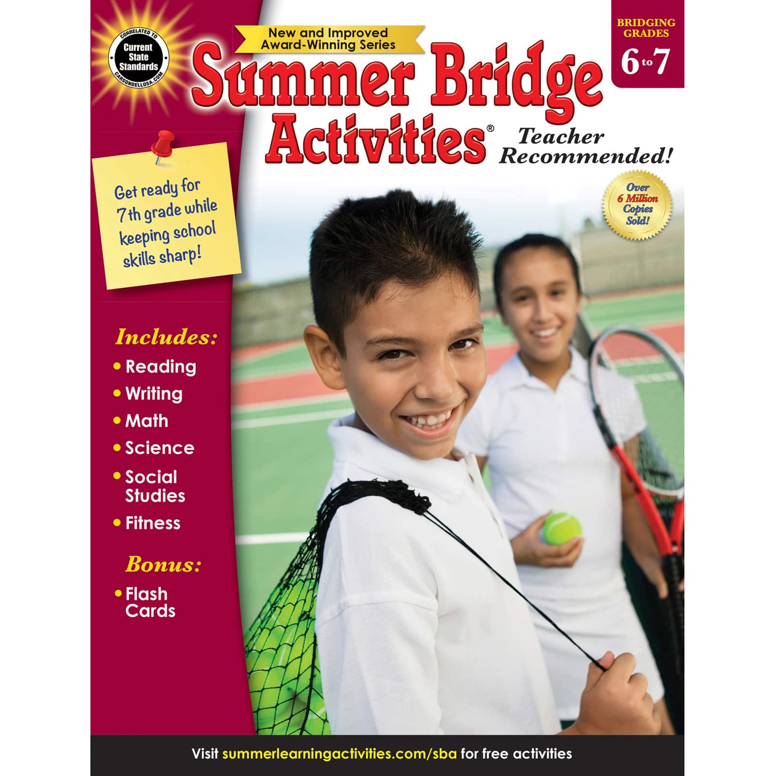 Purchase the Summer Bridge Activities®, Grades 6-7 at Michaels