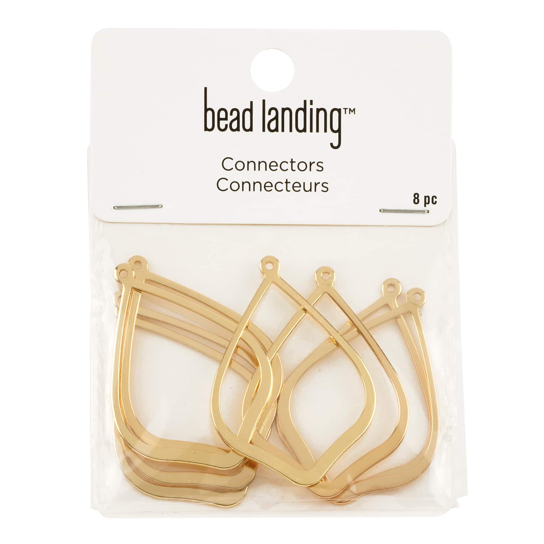 Pear-Shaped Dangle Connectors by Bead Landing&#x2122;