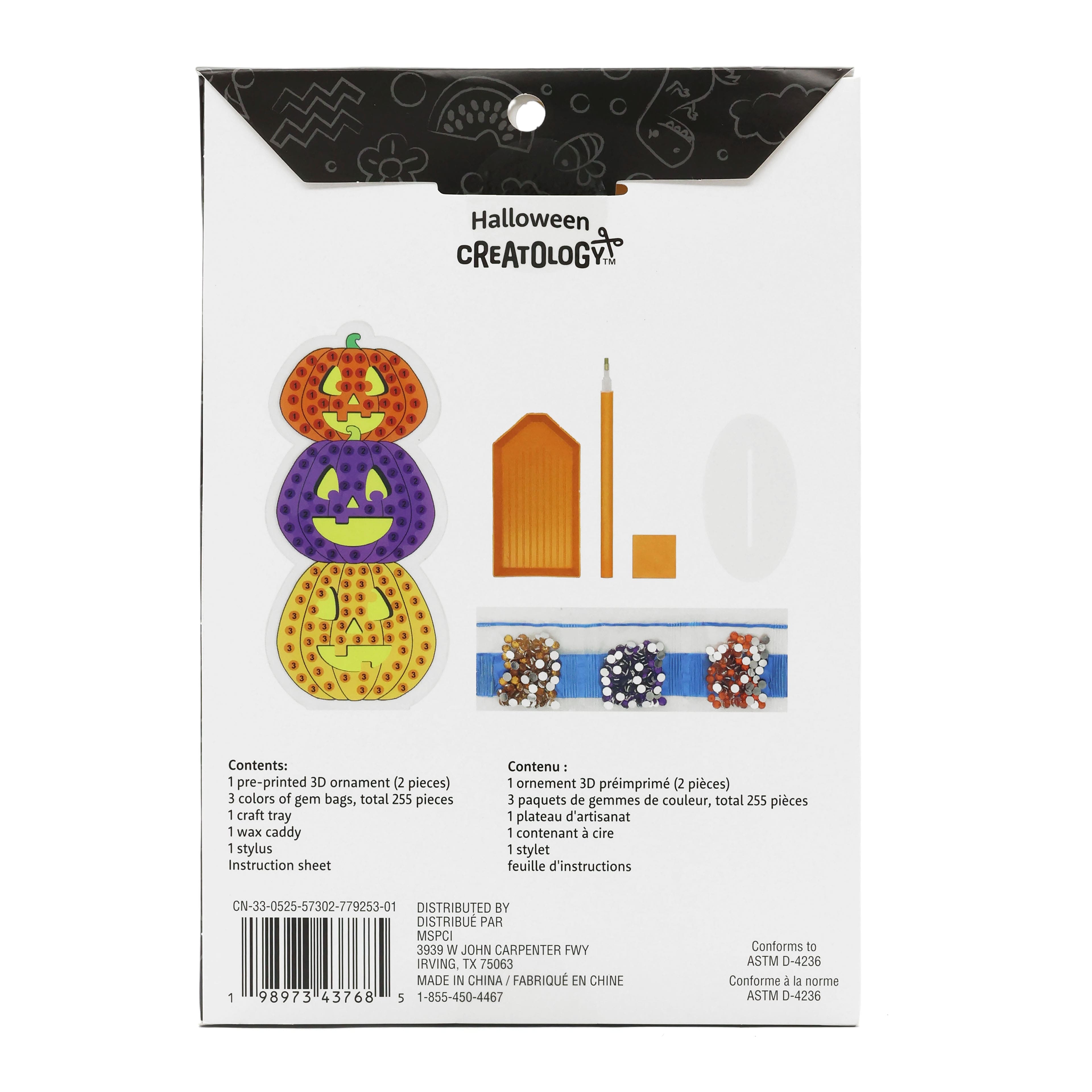 Pumpkin Diamond Art Kit by Creatology&#x2122;