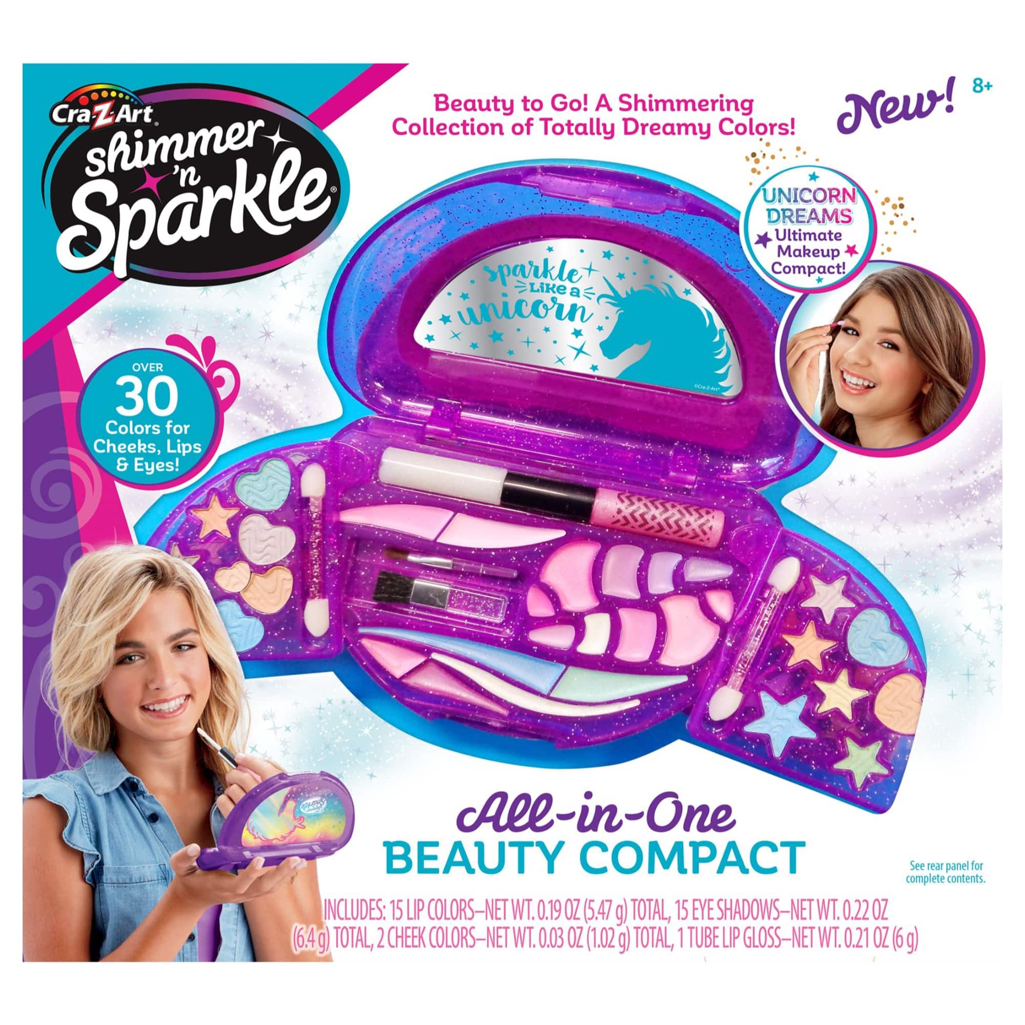 Cra-Z-Art&#xAE; Shimmer N Sparkle All in One Beauty Compact