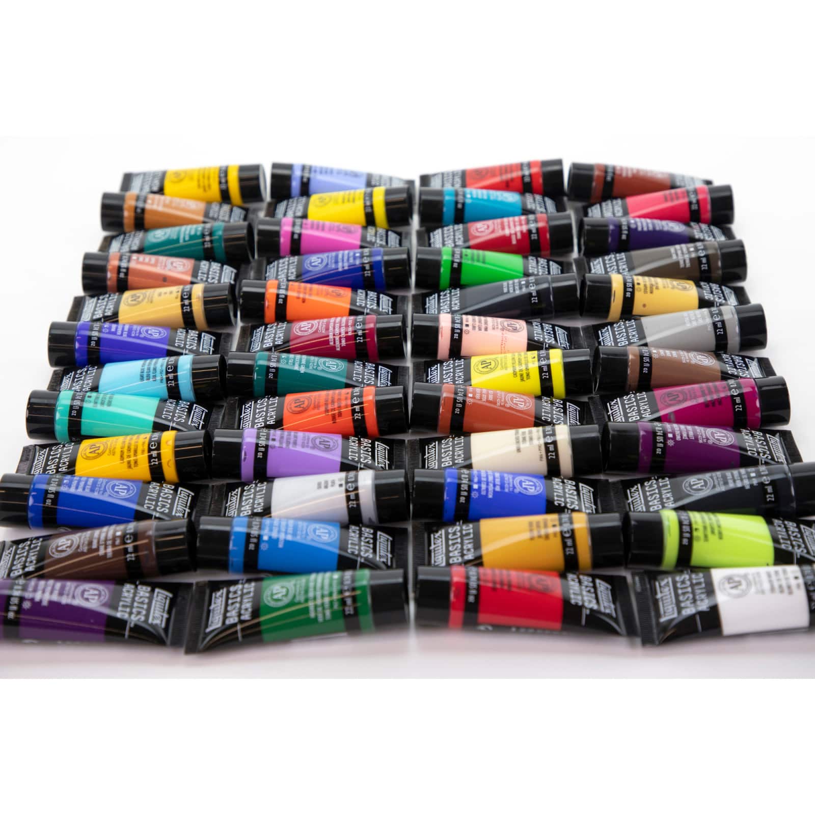 6 Packs: 48 ct. (288 total) Liquitex BASICS&#xAE; Acrylic Color Set, 22 mL