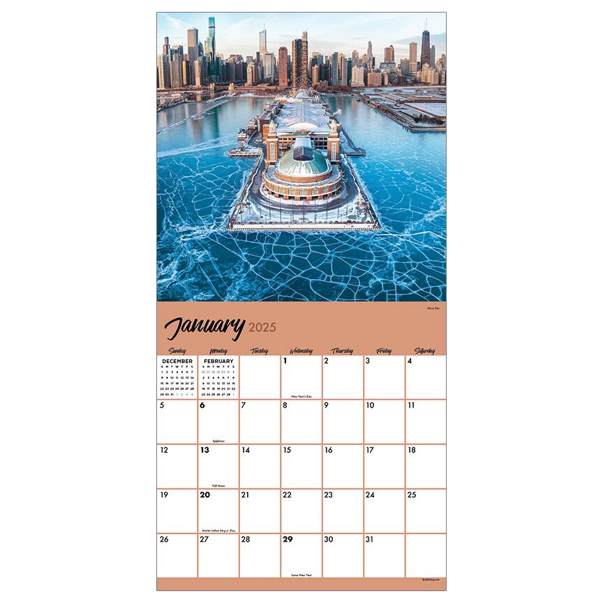 TF Publishing 2025 Chicago Wall Calendar | Michaels