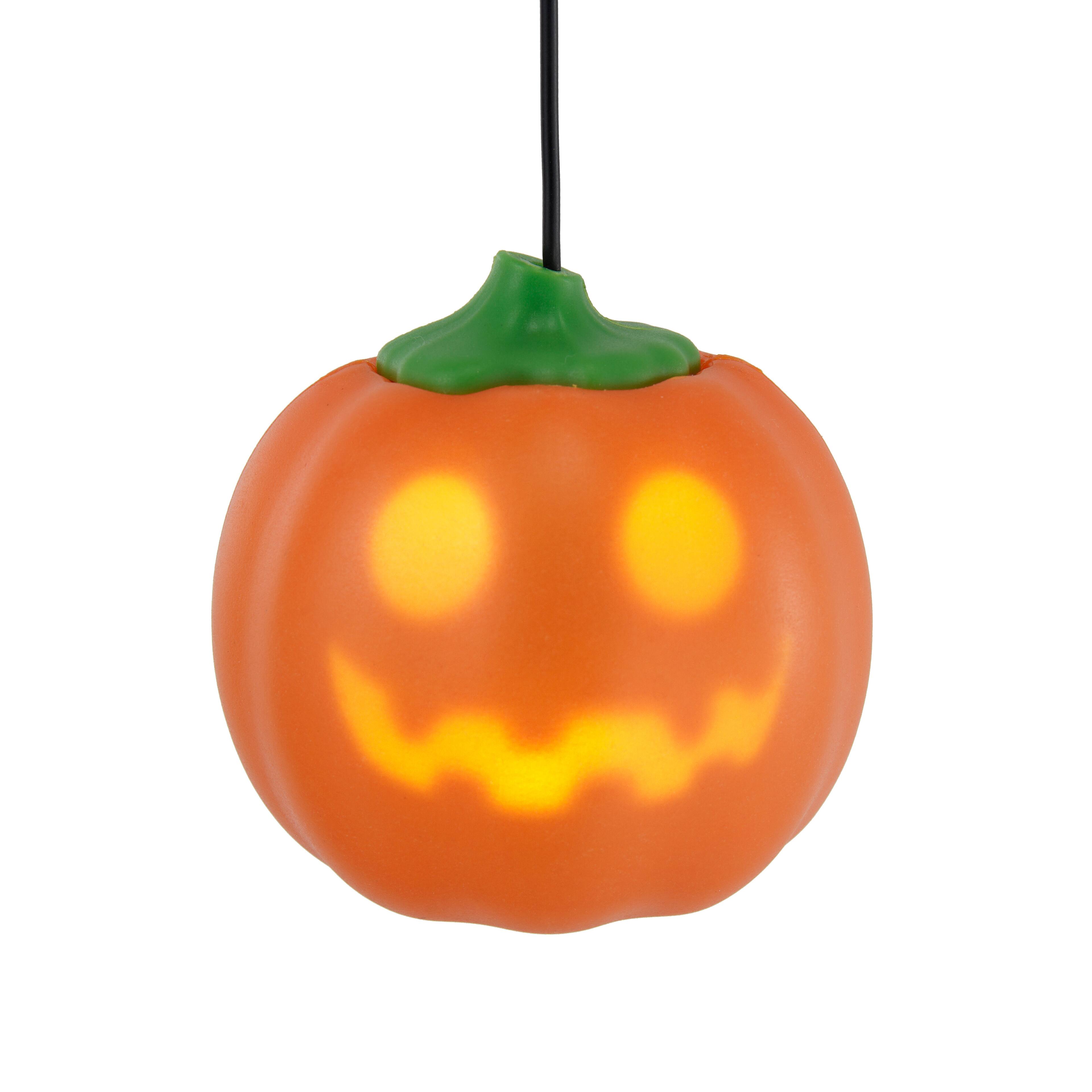 6ct. Animated Jack-O&#x27;-Lantern LED String Lights by Ashland&#xAE;