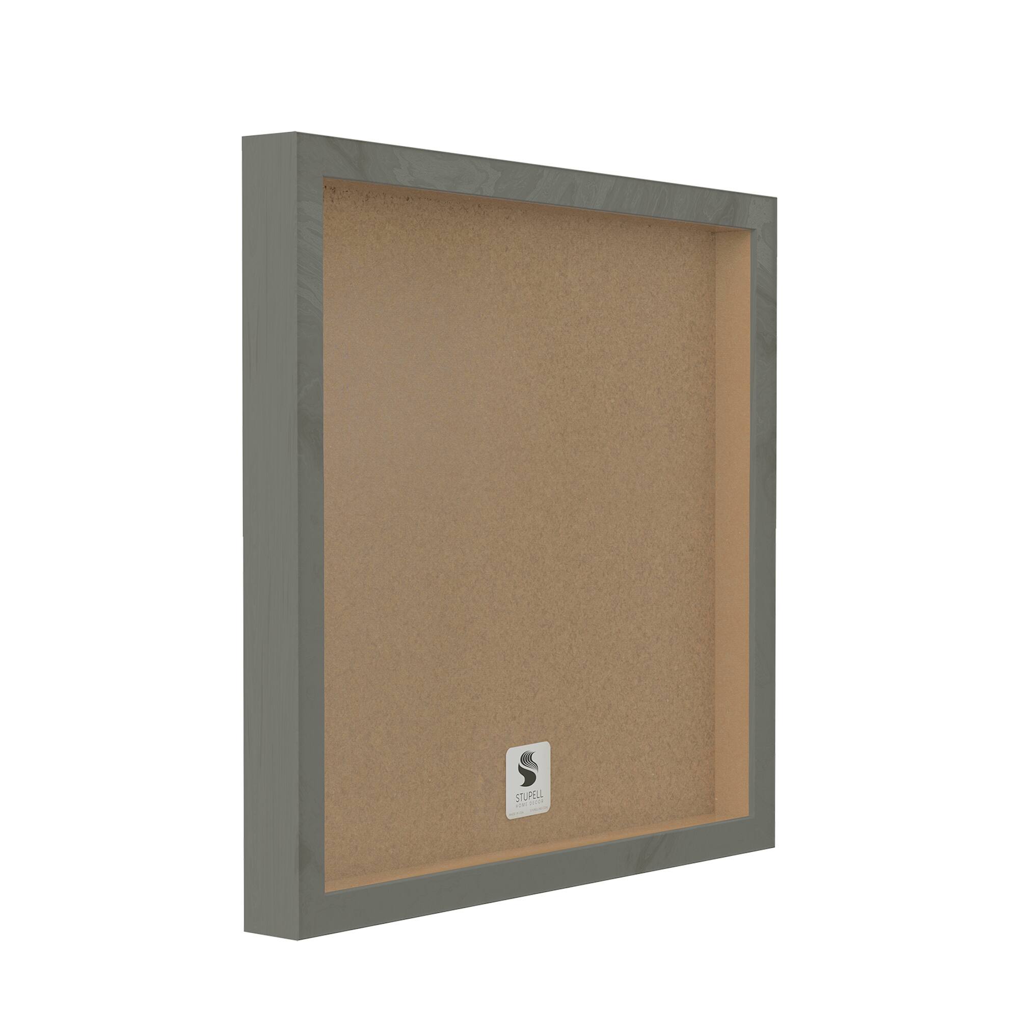 Stupell Industries Spring Easter Egg Wreath Framed Giclee Art