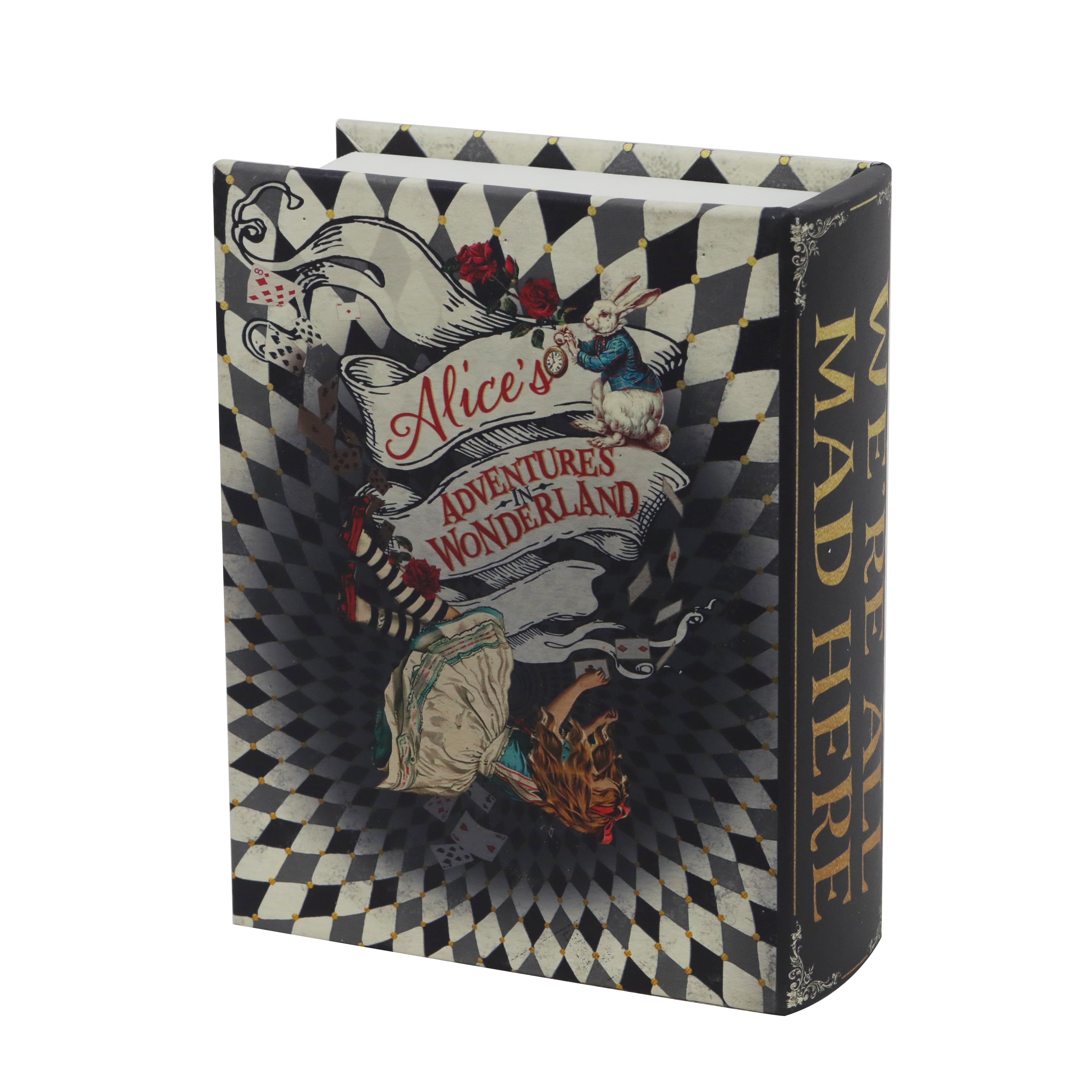 8.75&#x22; Alice&#x27;s Adventures in Wonderland Faux Book D&#xE9;cor by Ashland&#xAE;