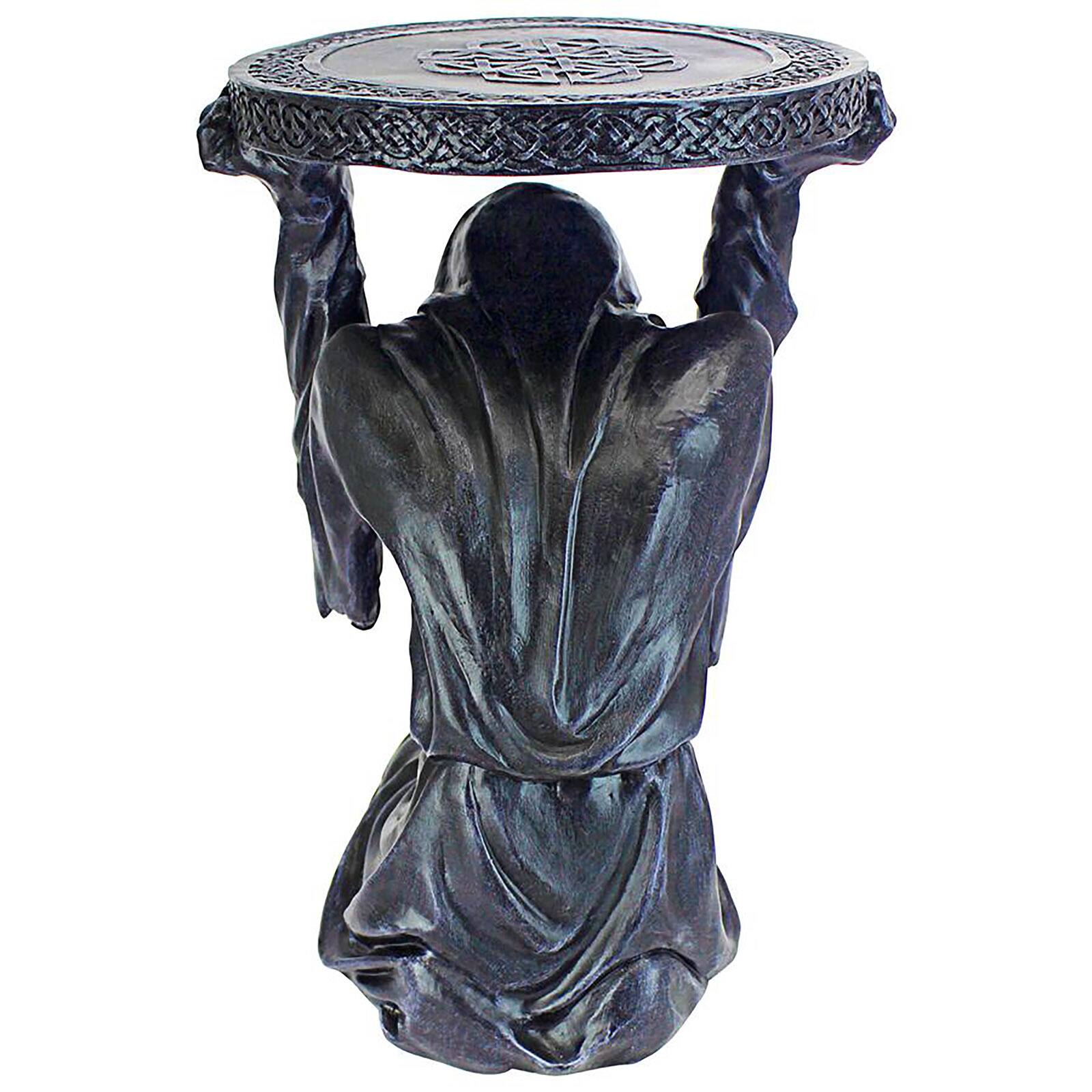 Design Toscano 20&#x22; Deaths at Hand Grim Reaper Sculptural Side Table