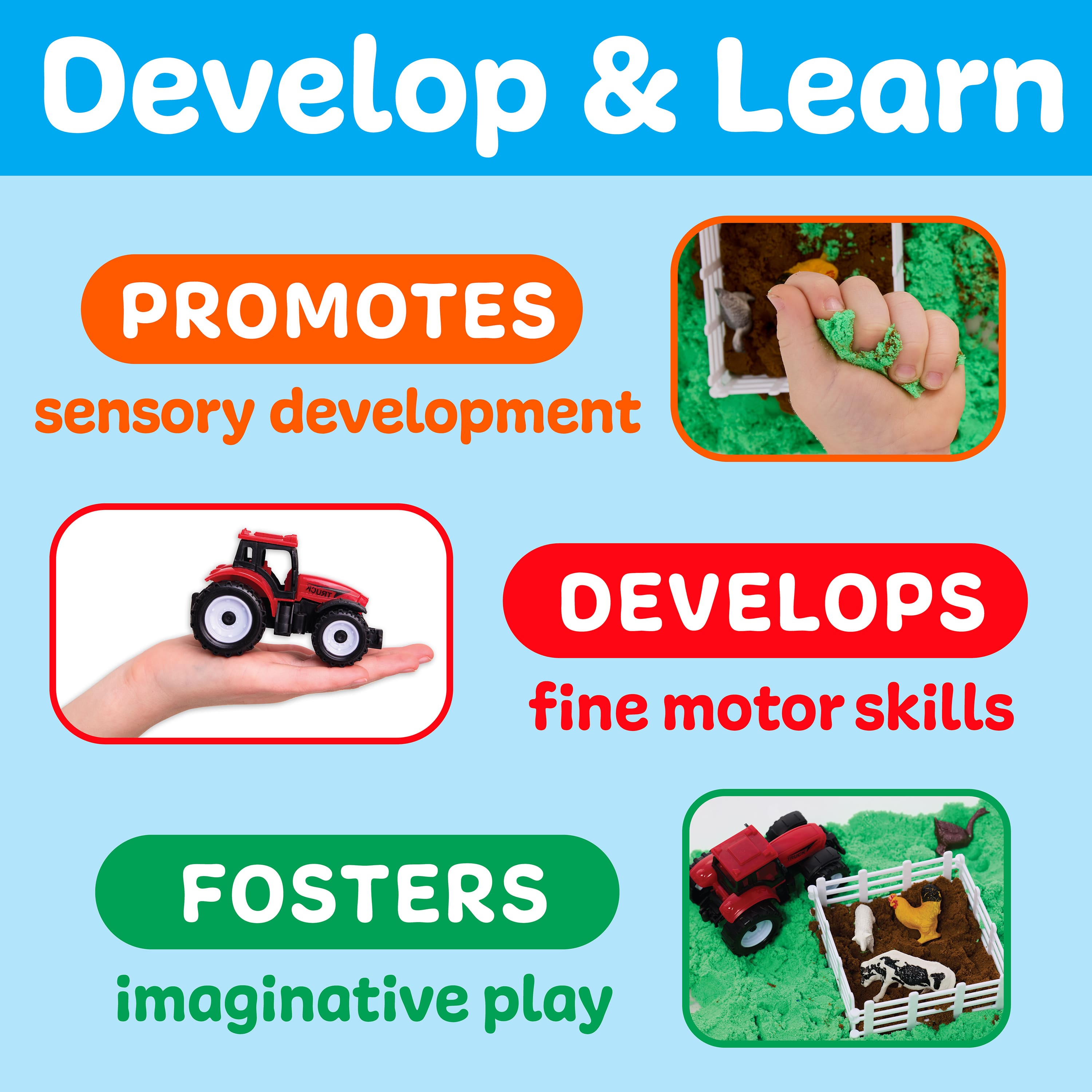 Faber-Castell Sensory Bin Farm Kit