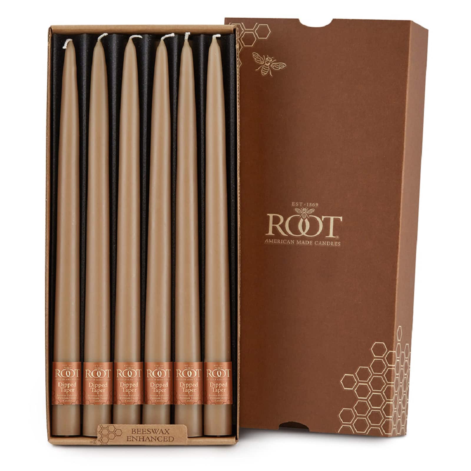 Root Candles 12" Unscented Taper Candles, 12ct.