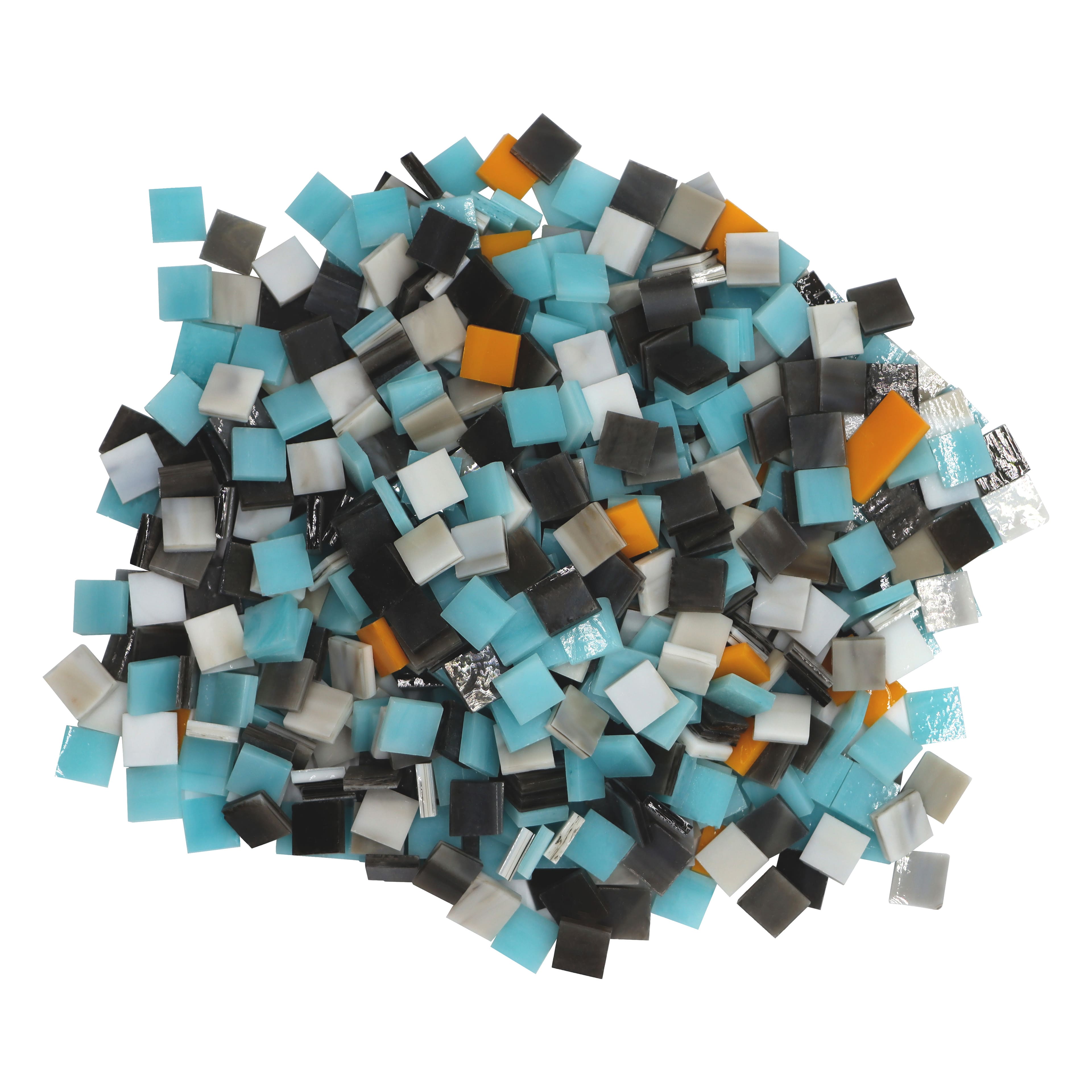 14&#x22; Round Daisy Mosaic Tray Kit by Make Market&#xAE;