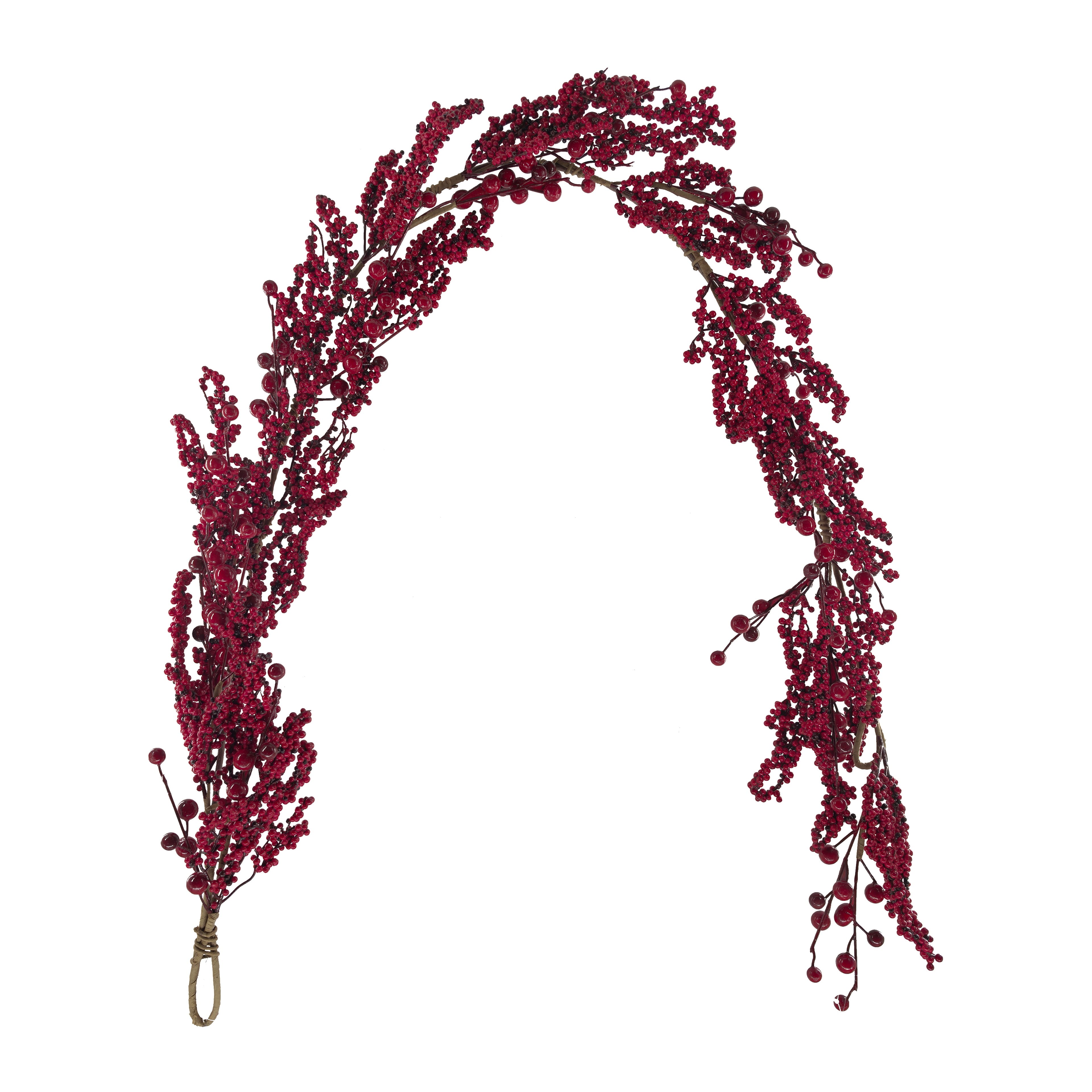 6ft. Red Berry Garland by Ashland&#xAE;