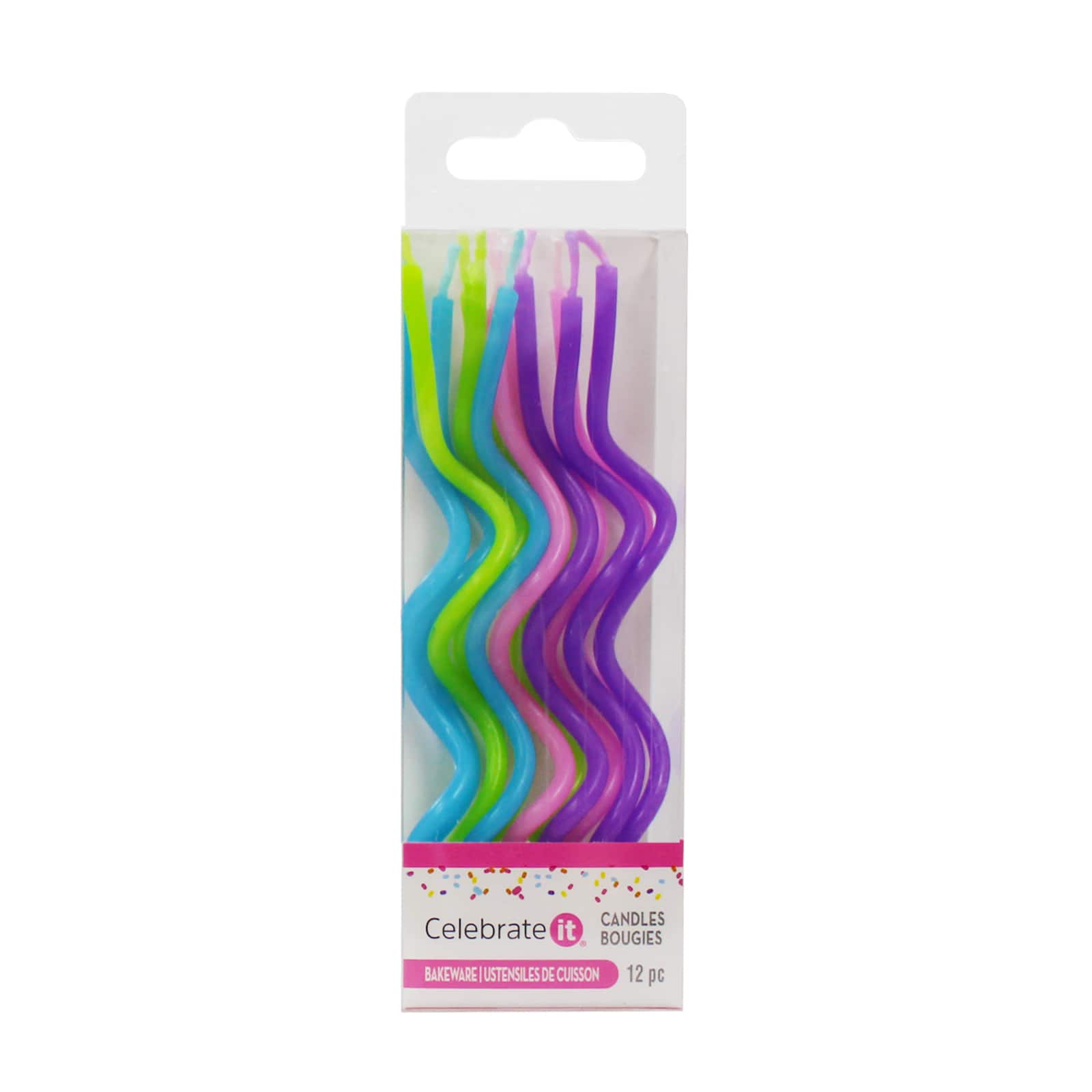 12 Packs: 12 ct. (144 total) Curly Candles by Celebrate It&#xAE;