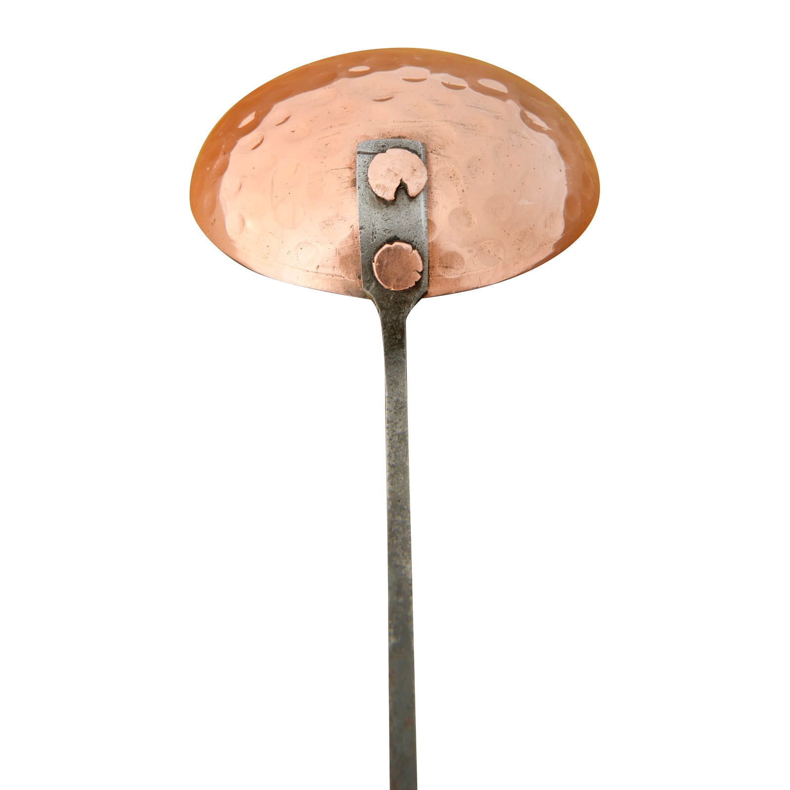 Hello Honey&#xAE; Hammer-Textured Copper Ladles with Smooth Handles Set
