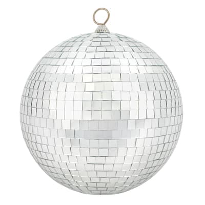 8" Silver Disco Ball by Celebrate It®