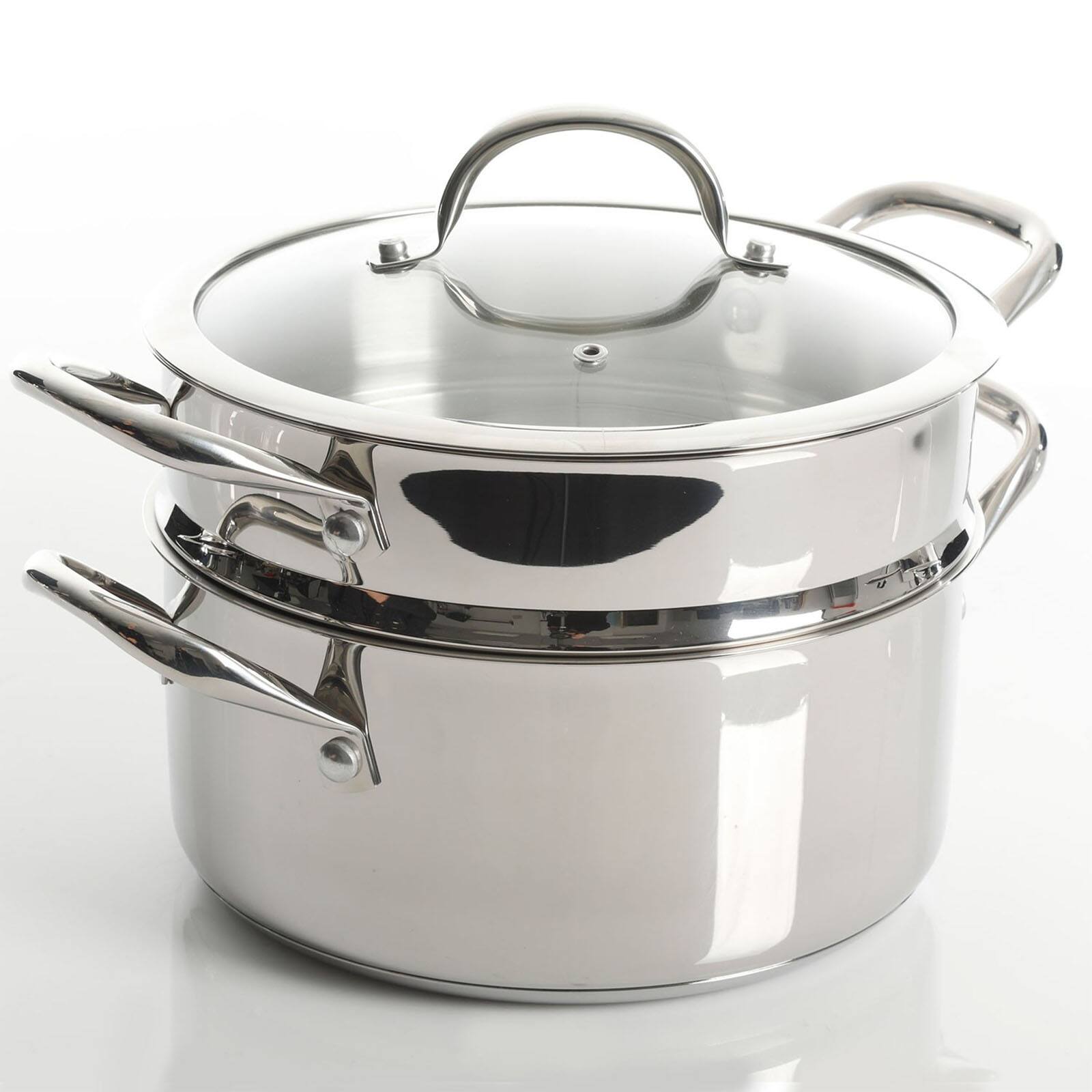 Kenmore® Elite Devon 10-Piece Heavy Gauge Stainless Steel Cookware Set