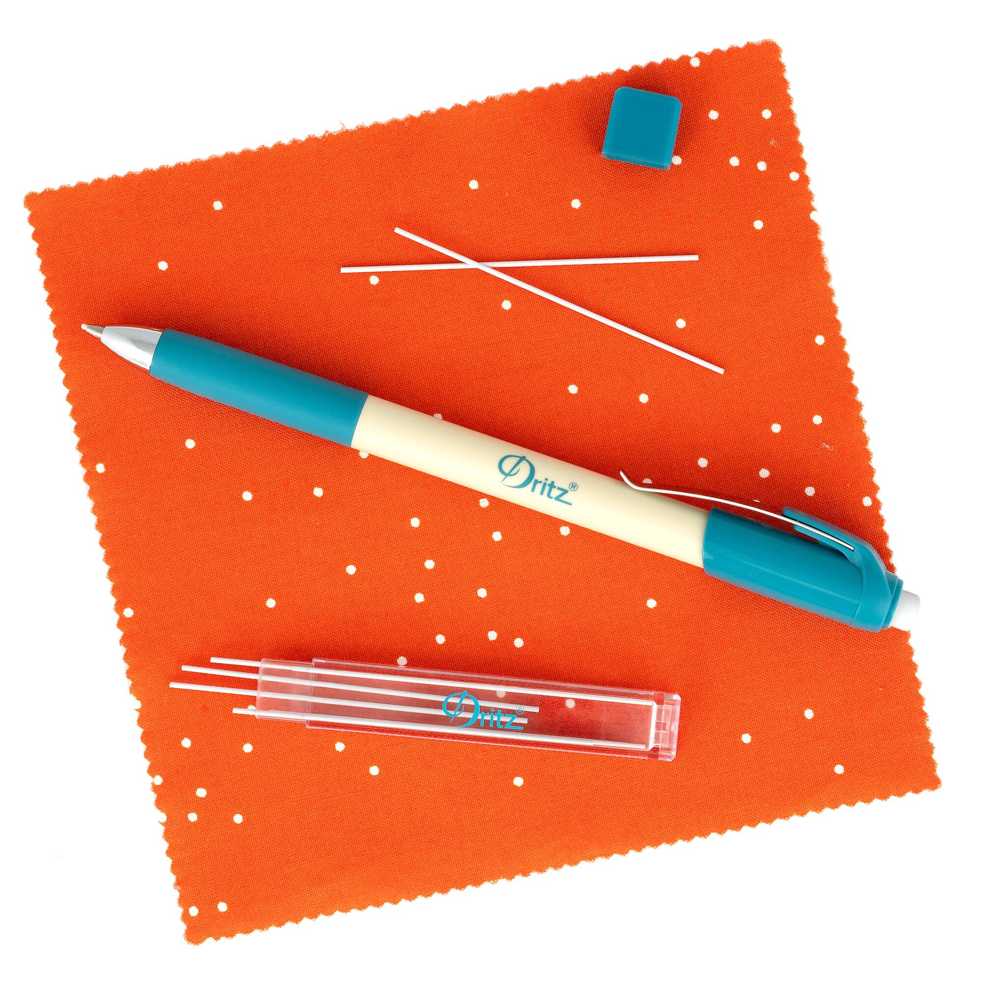 Dritz&#xAE; 0.9mm White Mechanical Fabric Pencil Set