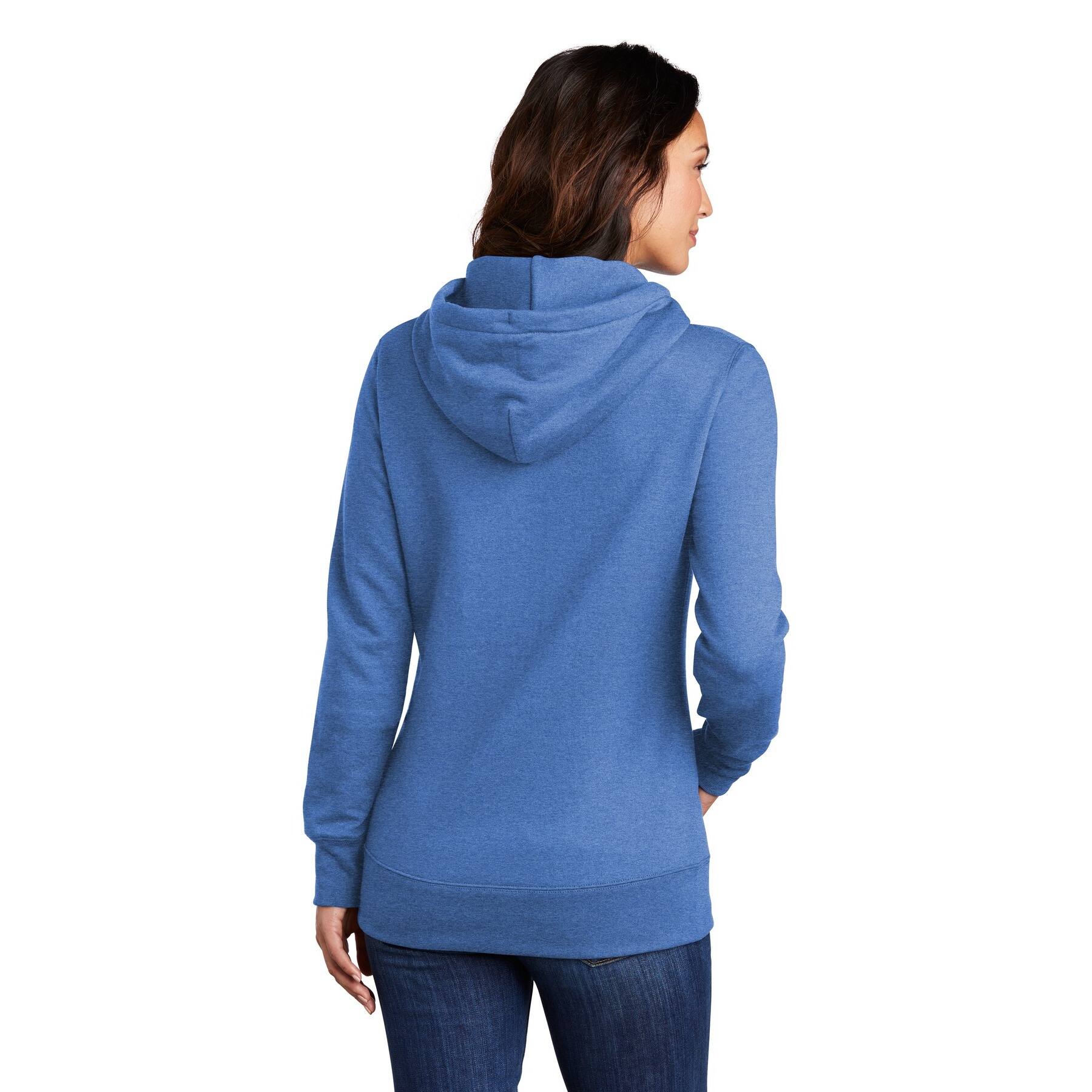 Port & Company® Hooded Pullover Ladies Core Fleece Sweatshirt