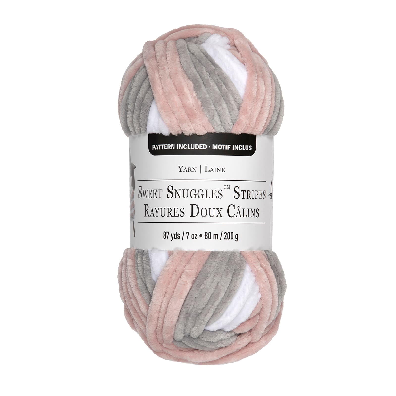 Sweet Snuggles™ Stripes Yarn by Loops & Threads® | Michaels