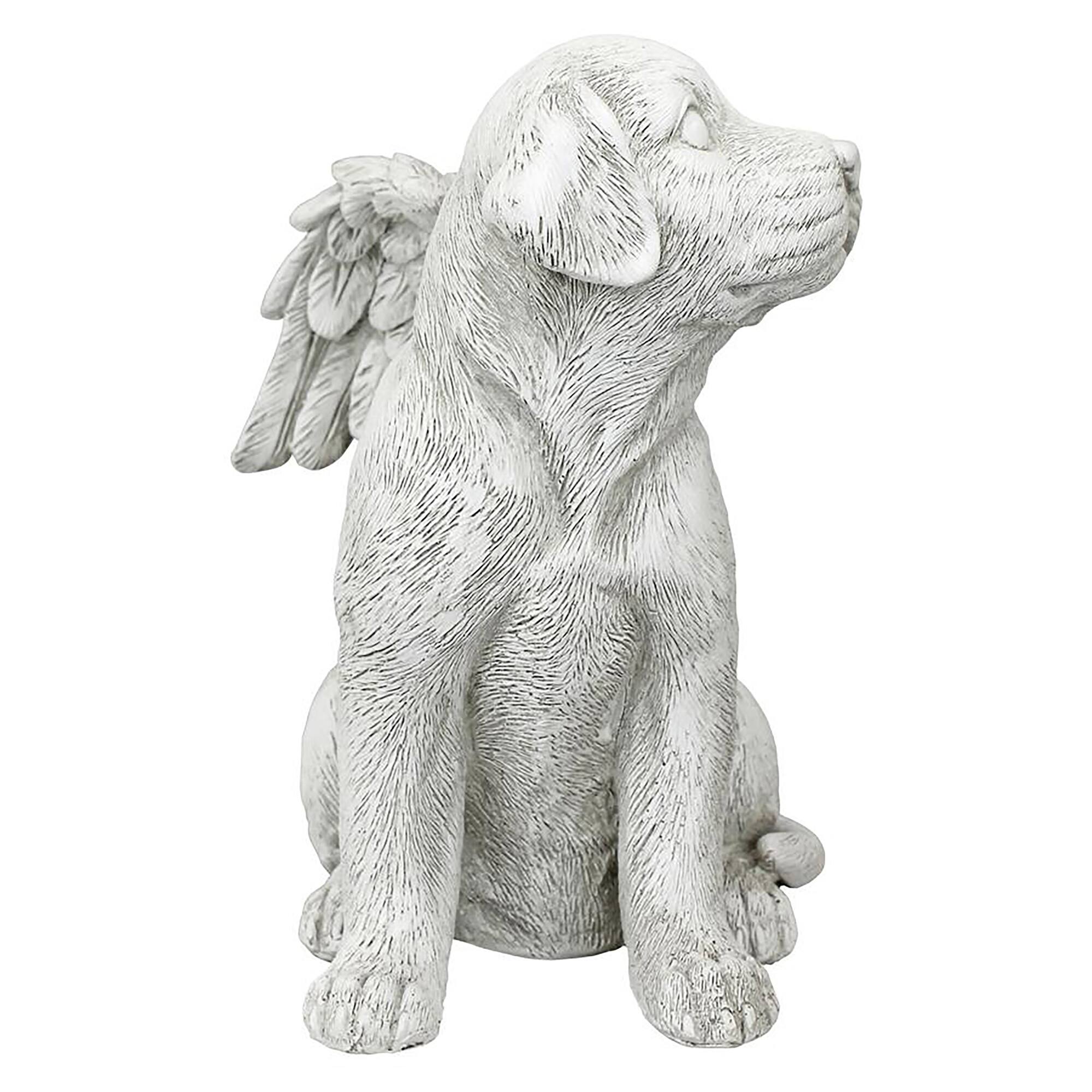 Design Toscano 10&#x22; Loving Friend, Memorial Pet Dog Statue