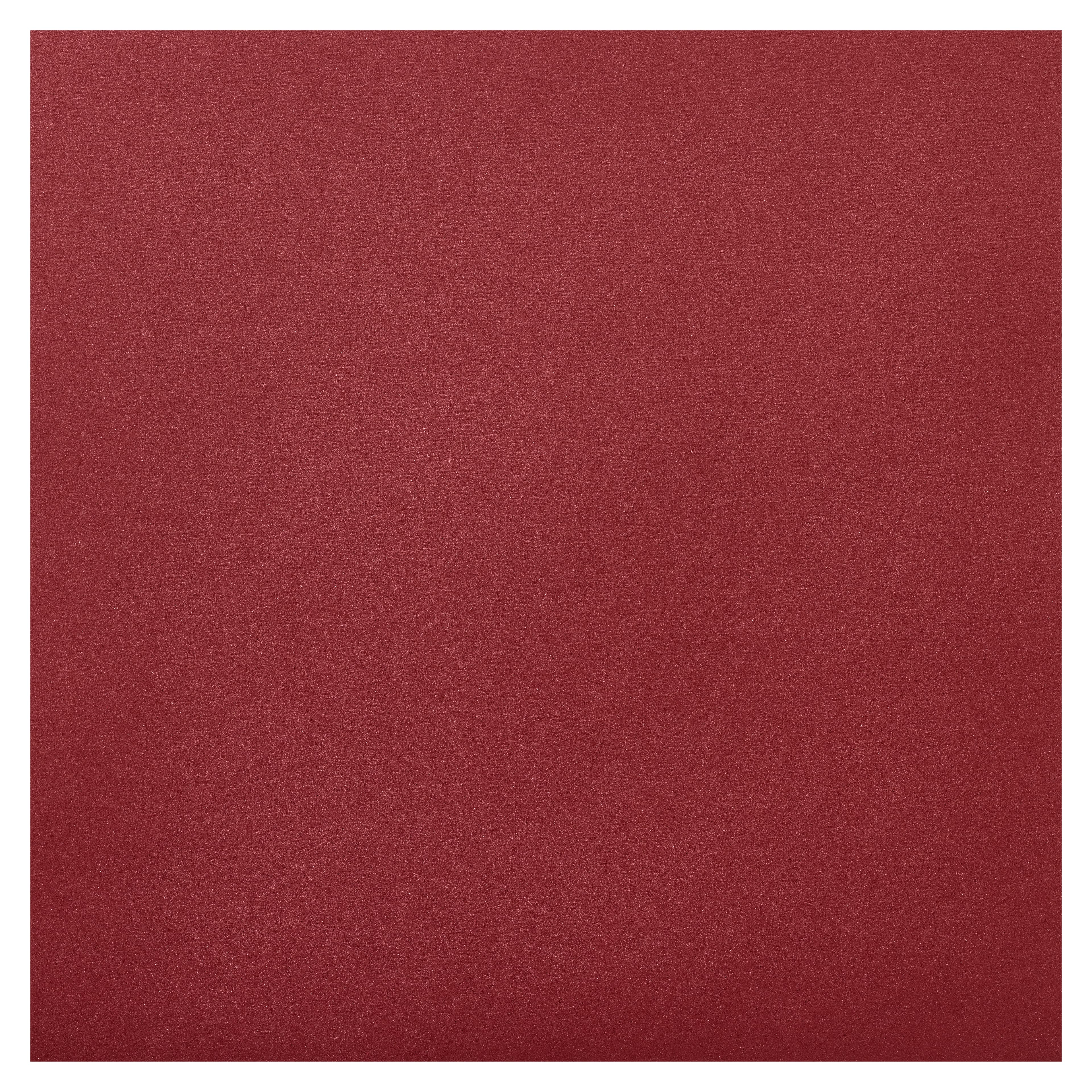 Recollections Starry Cardstock Paper - Dark Red - 12 x 12 - Each