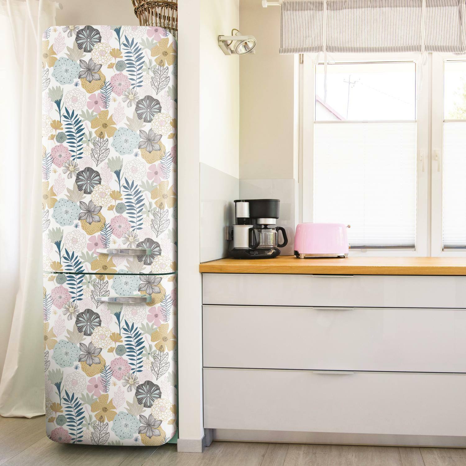 RoomMates Perennial Blooms Peel & Stick Wallpaper