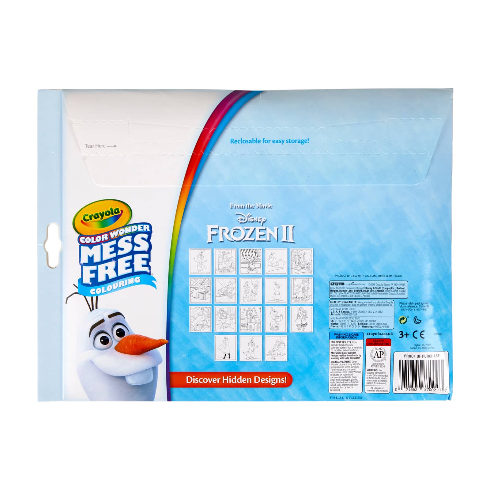 12 Pack: Crayola® Color Wonder™ Disney® Frozen 2 Paper & Markers